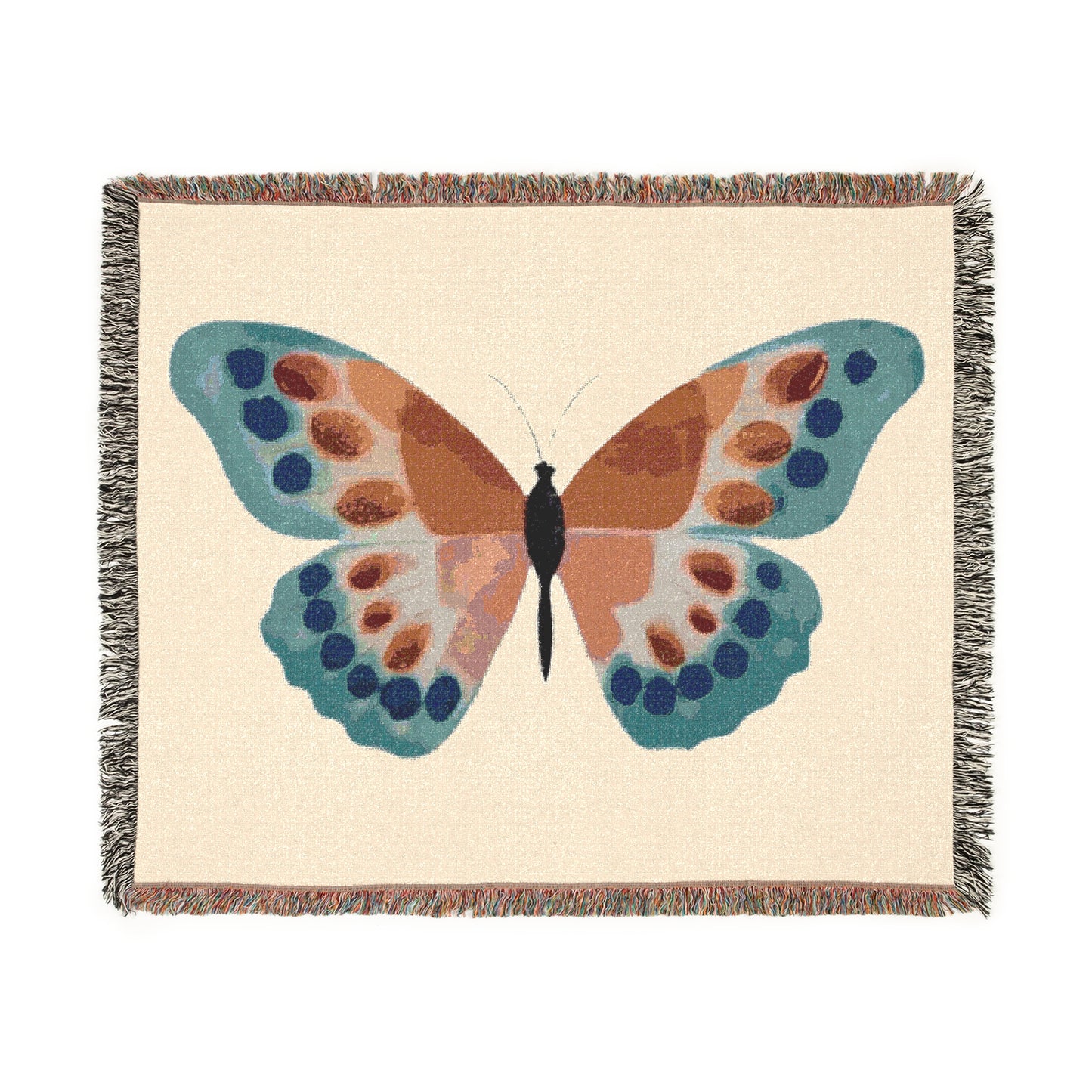 Woven Blanket Butterfly Hope Symbol