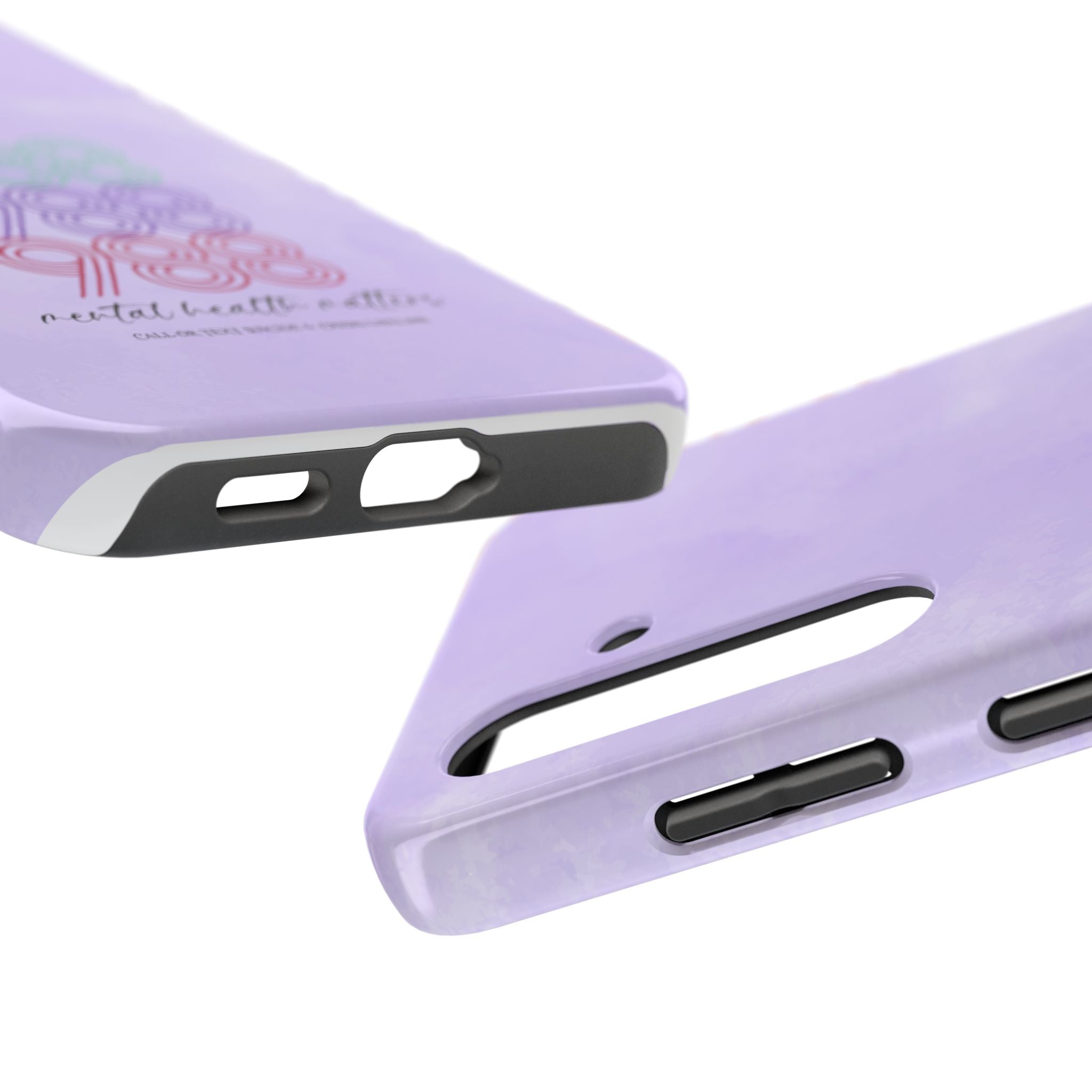 988 Light Purple Suicide Awareness Phone Case
