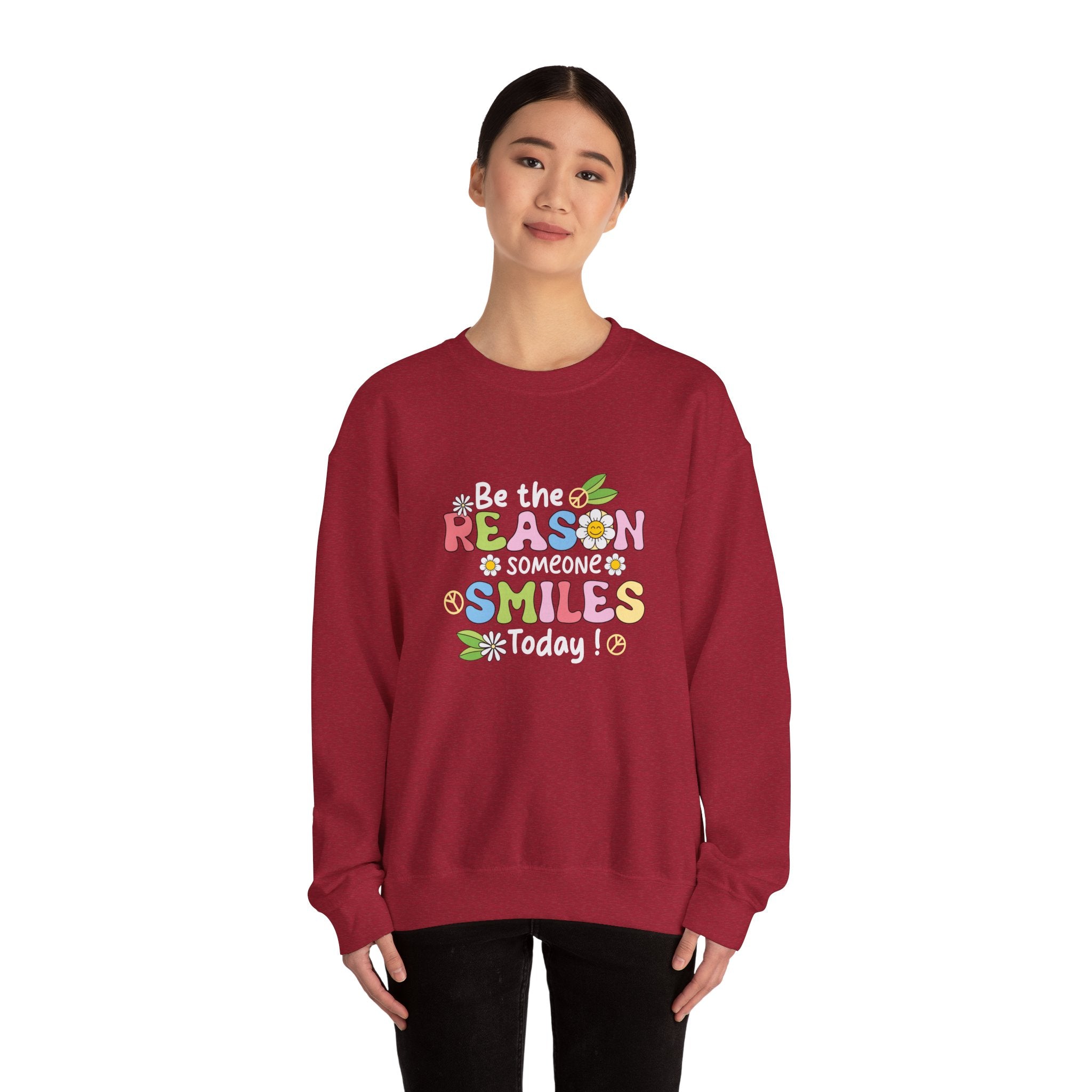 Be the Reason Someone Smiles Today Crewneck Sweatshirt