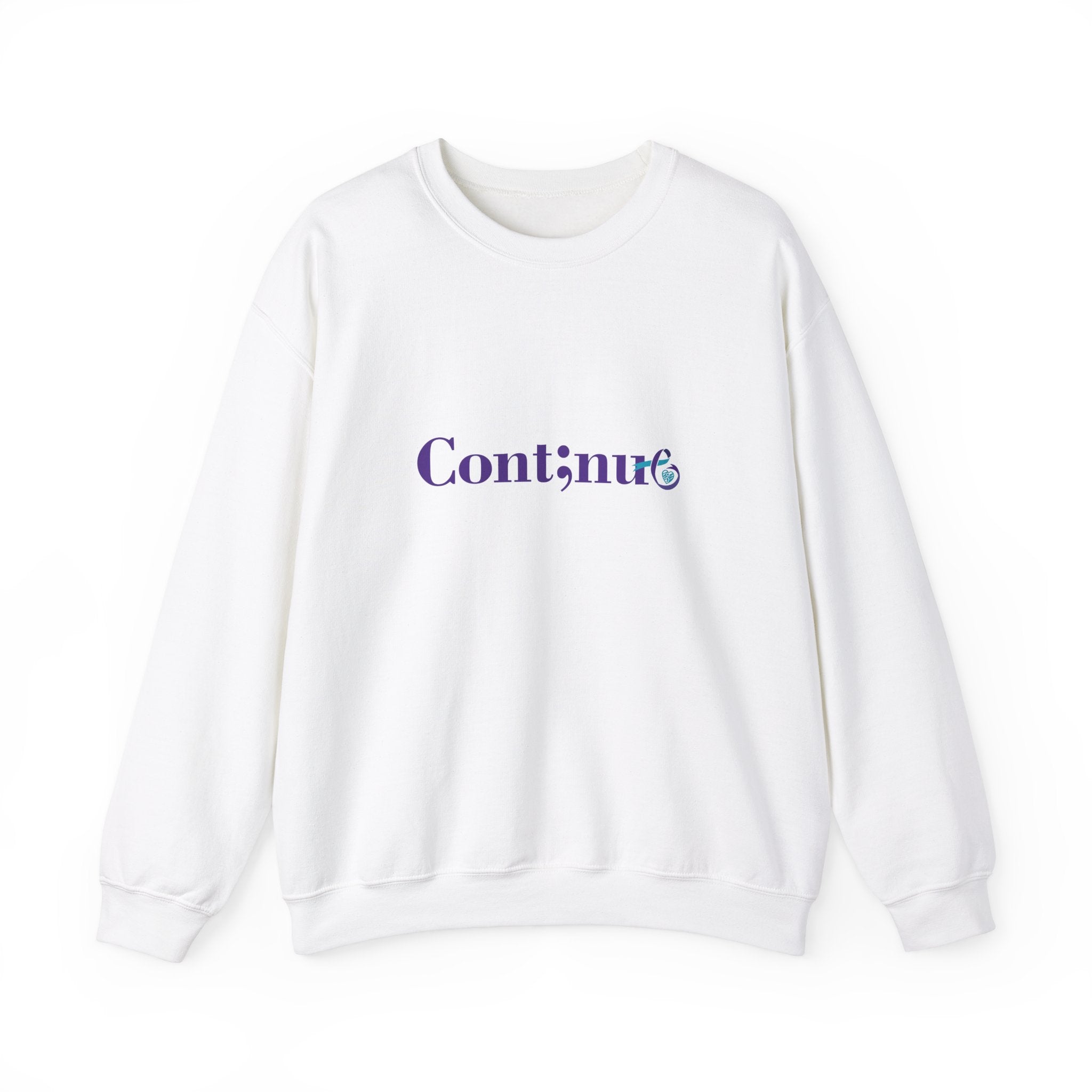 Continue Suicide Prevention Crewneck Sweatshirt