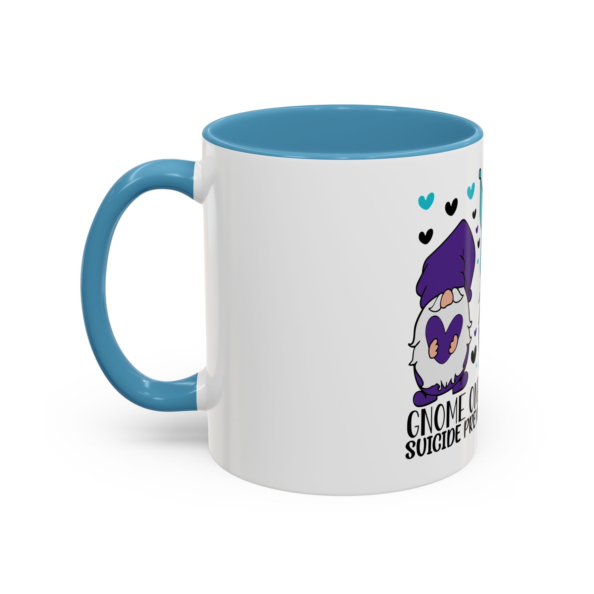 Gnome Fights Alone - Suicide Prevention Awareness Mug