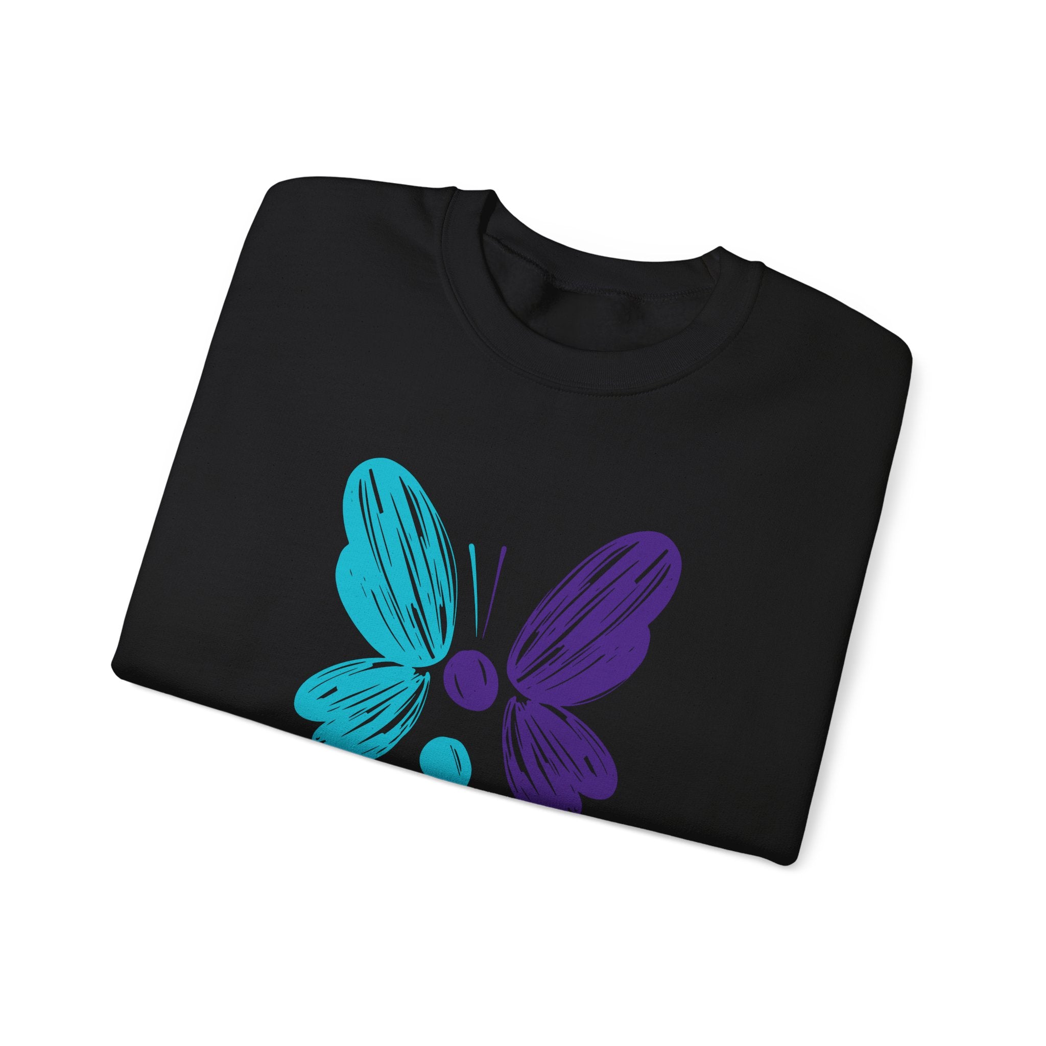 Butterfly Hero Suicide Prevention Crewneck Sweatshirt