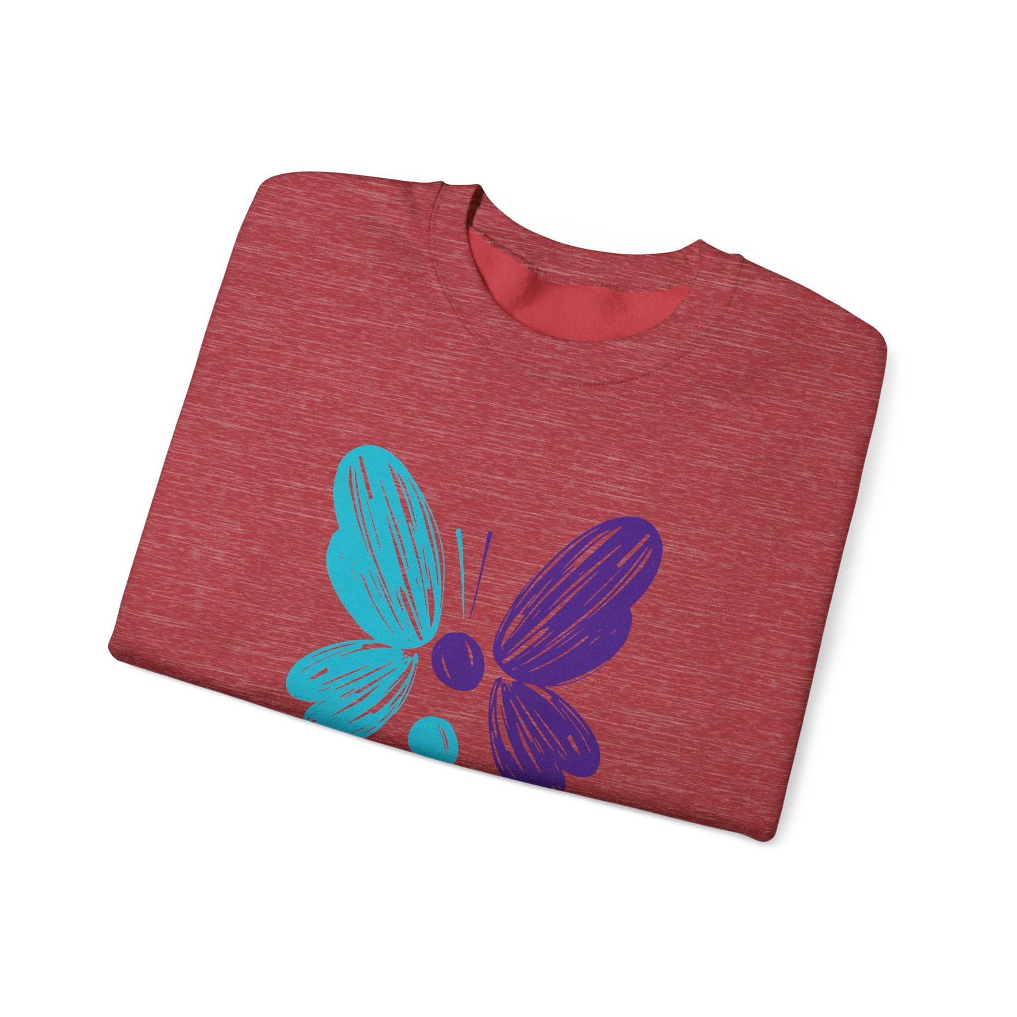 Butterfly Hero Suicide Prevention Crewneck Sweatshirt