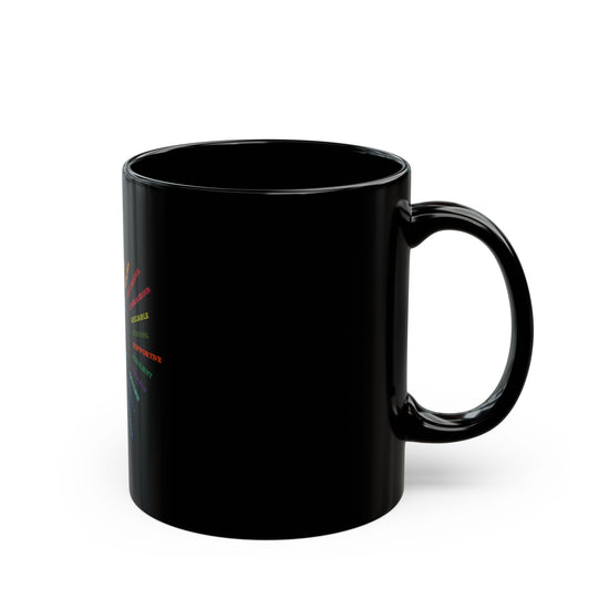 I AM - Empowering Suicide Prevention Awareness Black Mug