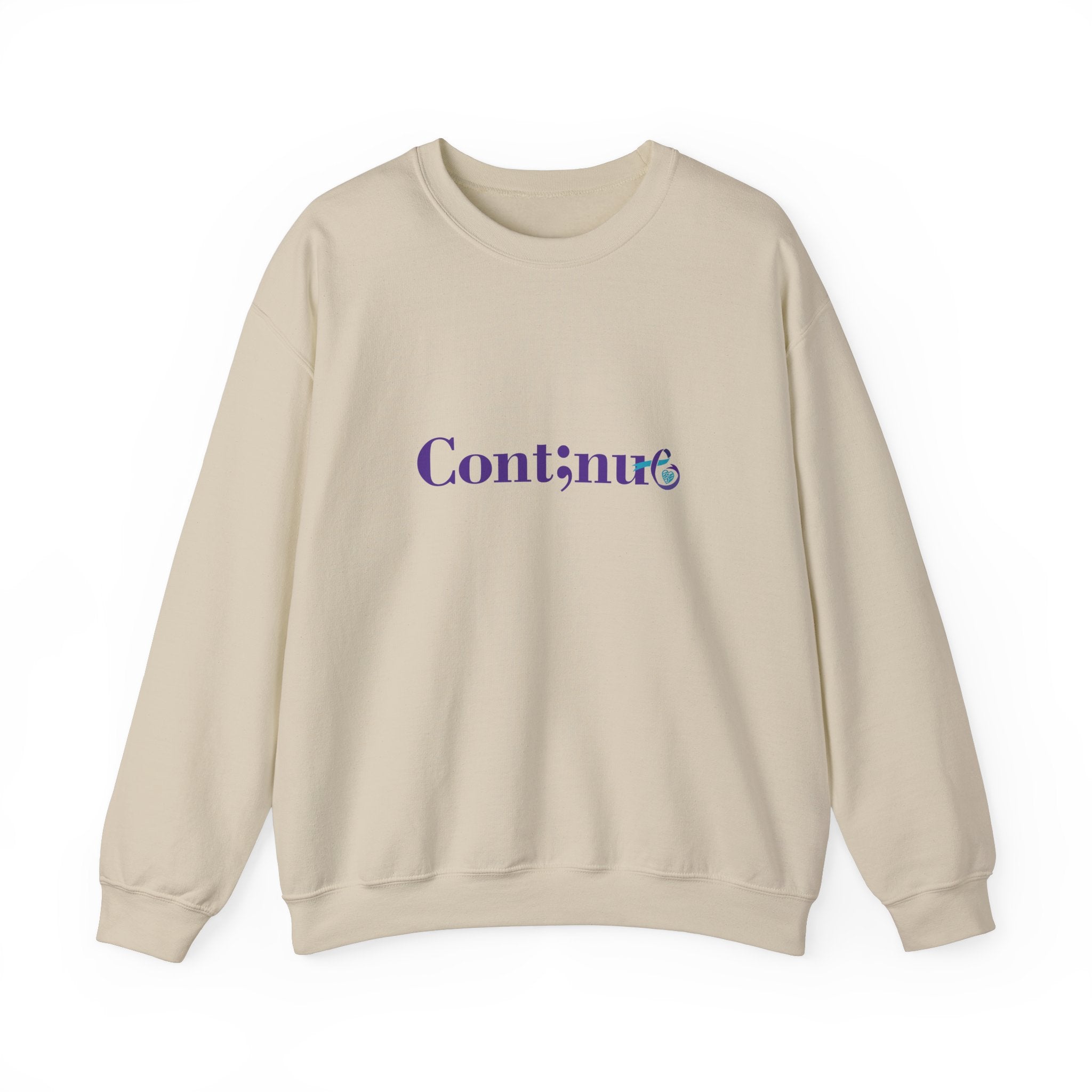 Continue Suicide Prevention Crewneck Sweatshirt