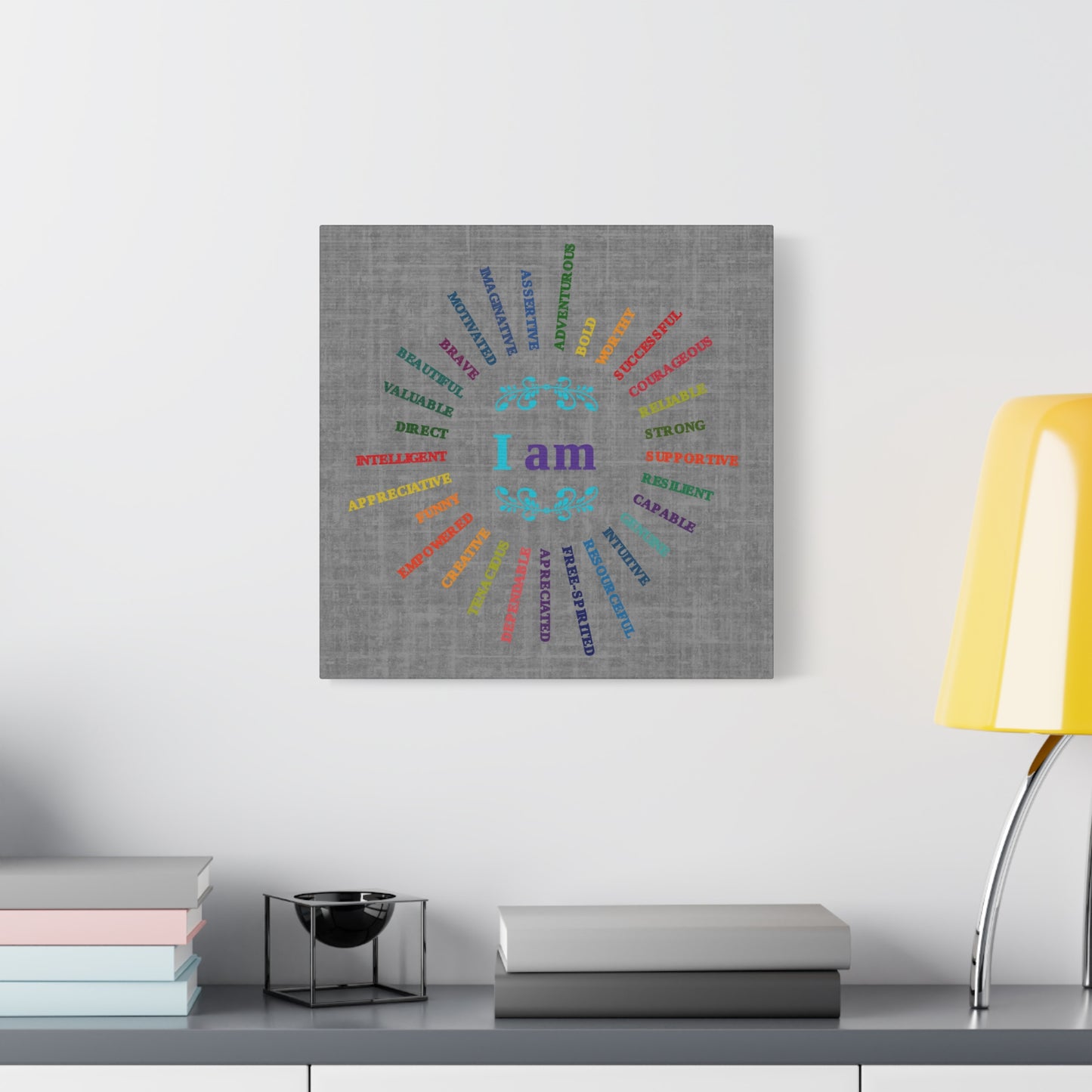 I AM - Empowering Suicide Prevention Awareness Canvas