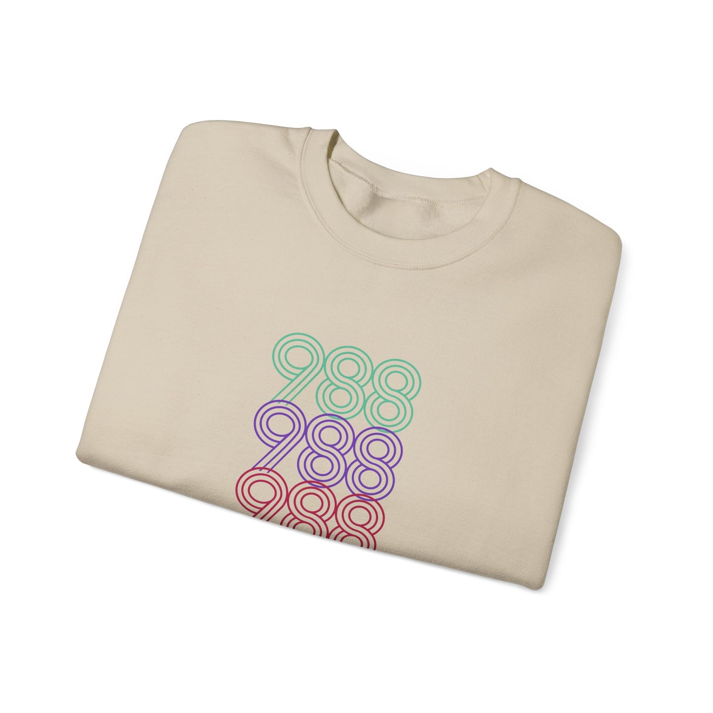 988 Suicide Prevention Crewneck Sweatshirt