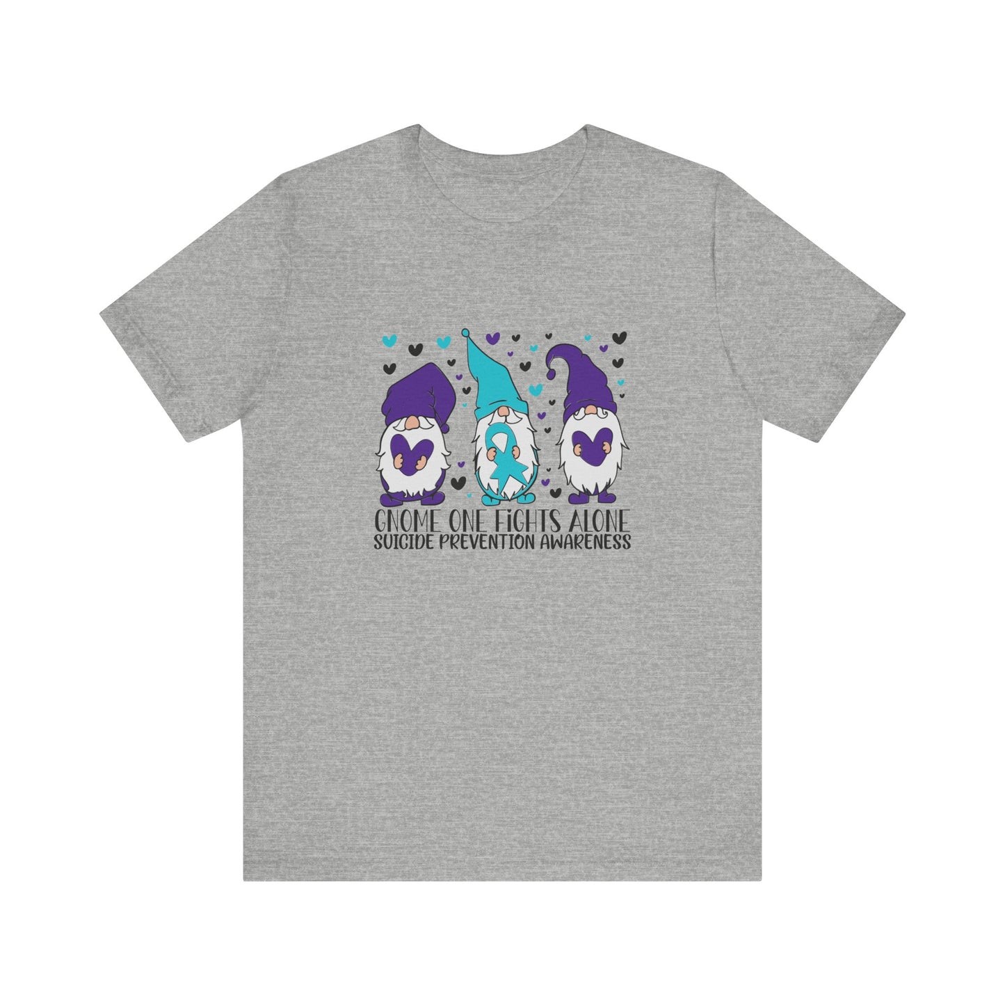 Gnome One Fights Alone Jersey Tee