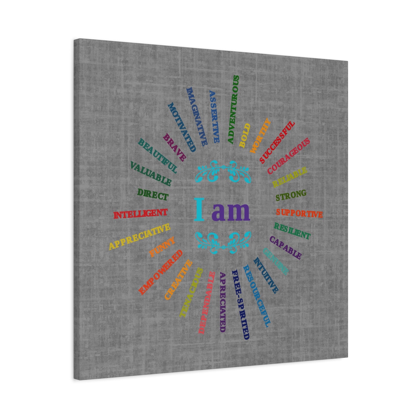 I AM - Empowering Suicide Prevention Awareness Canvas