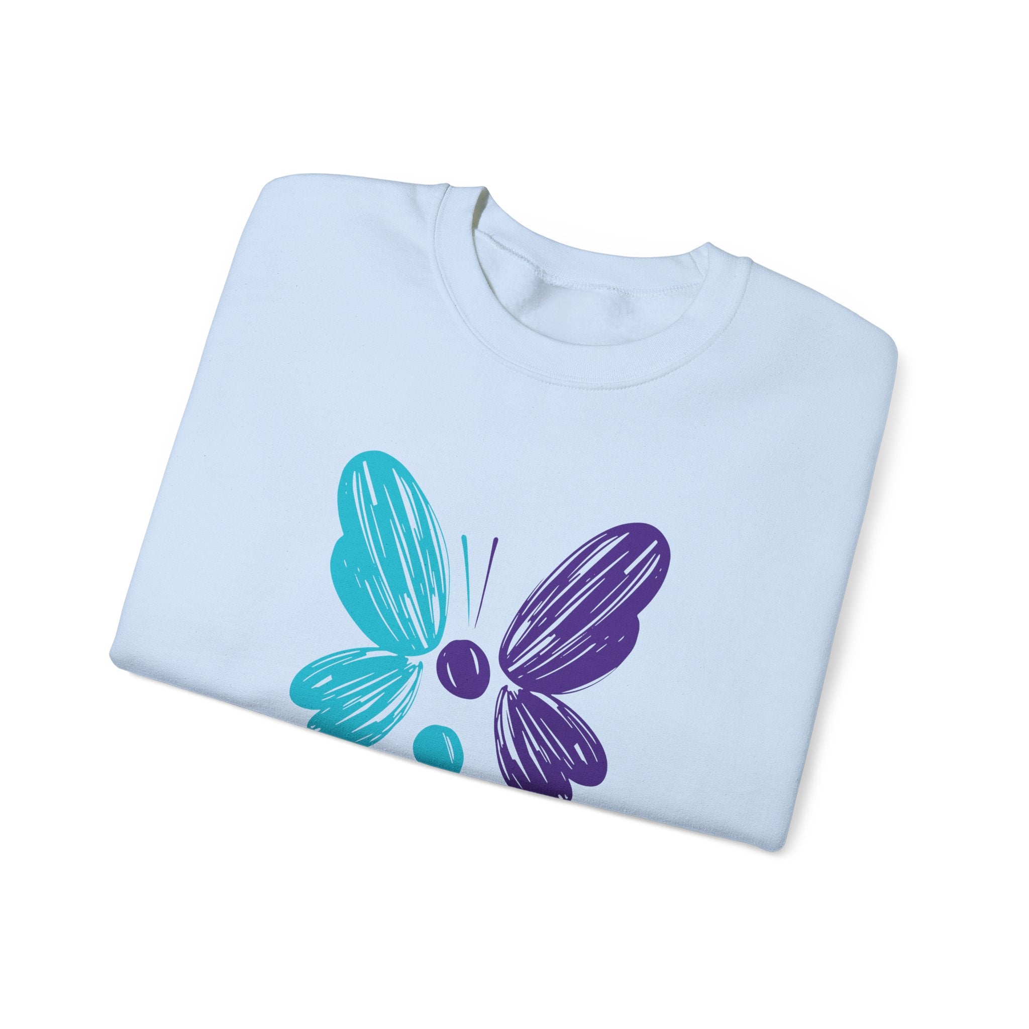 Butterfly Hero Suicide Prevention Crewneck Sweatshirt