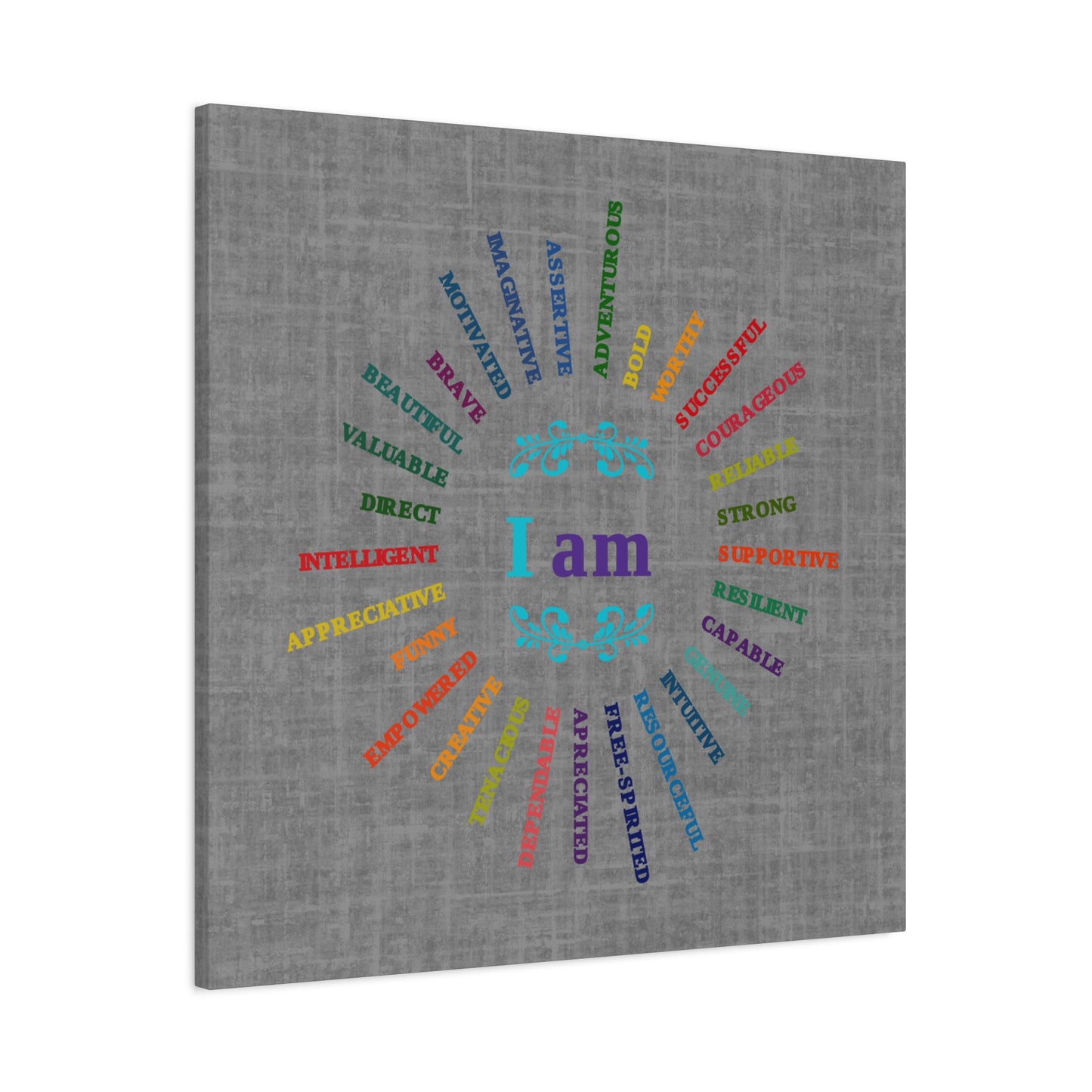 I AM - Empowering Suicide Prevention Awareness Canvas