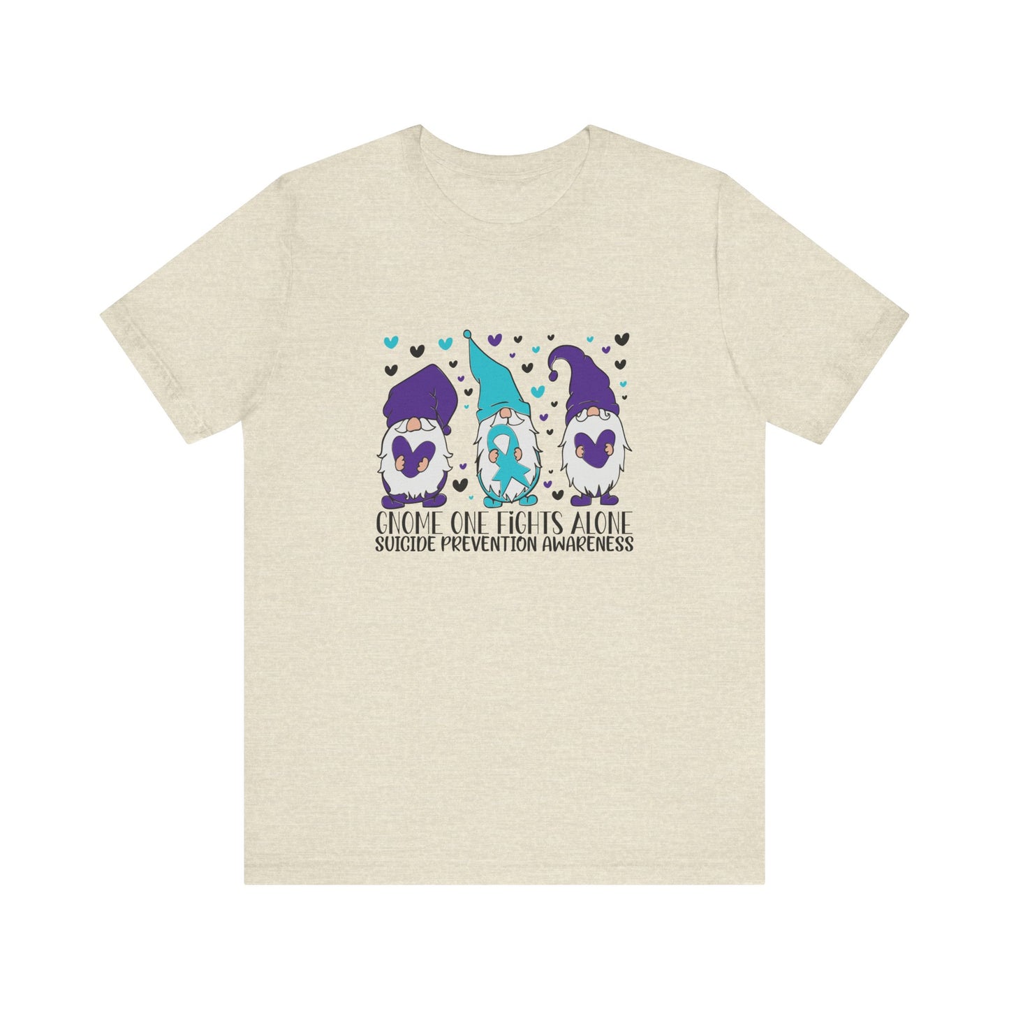 Gnome One Fights Alone Jersey Tee