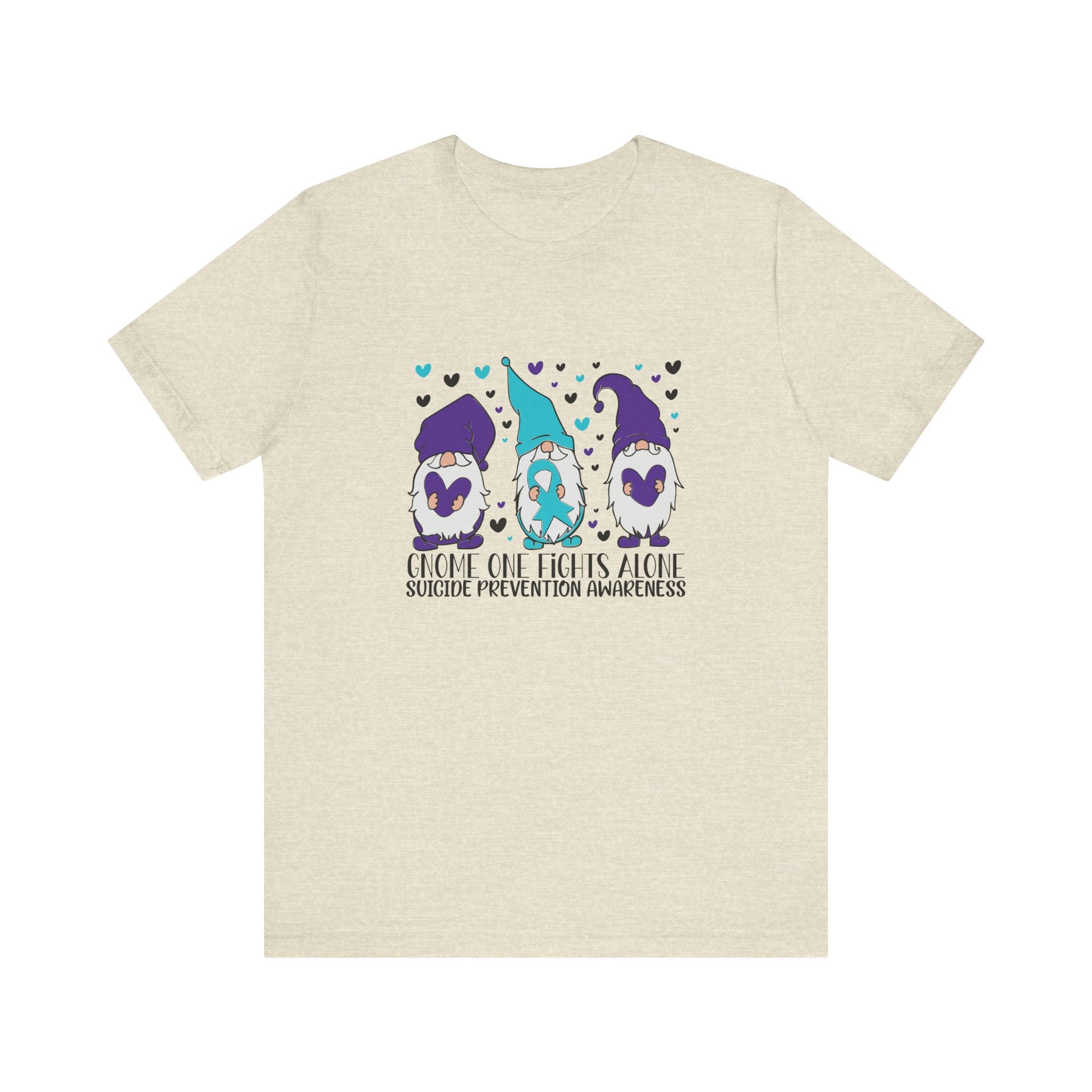 Gnome One Fights Alone Jersey Tee