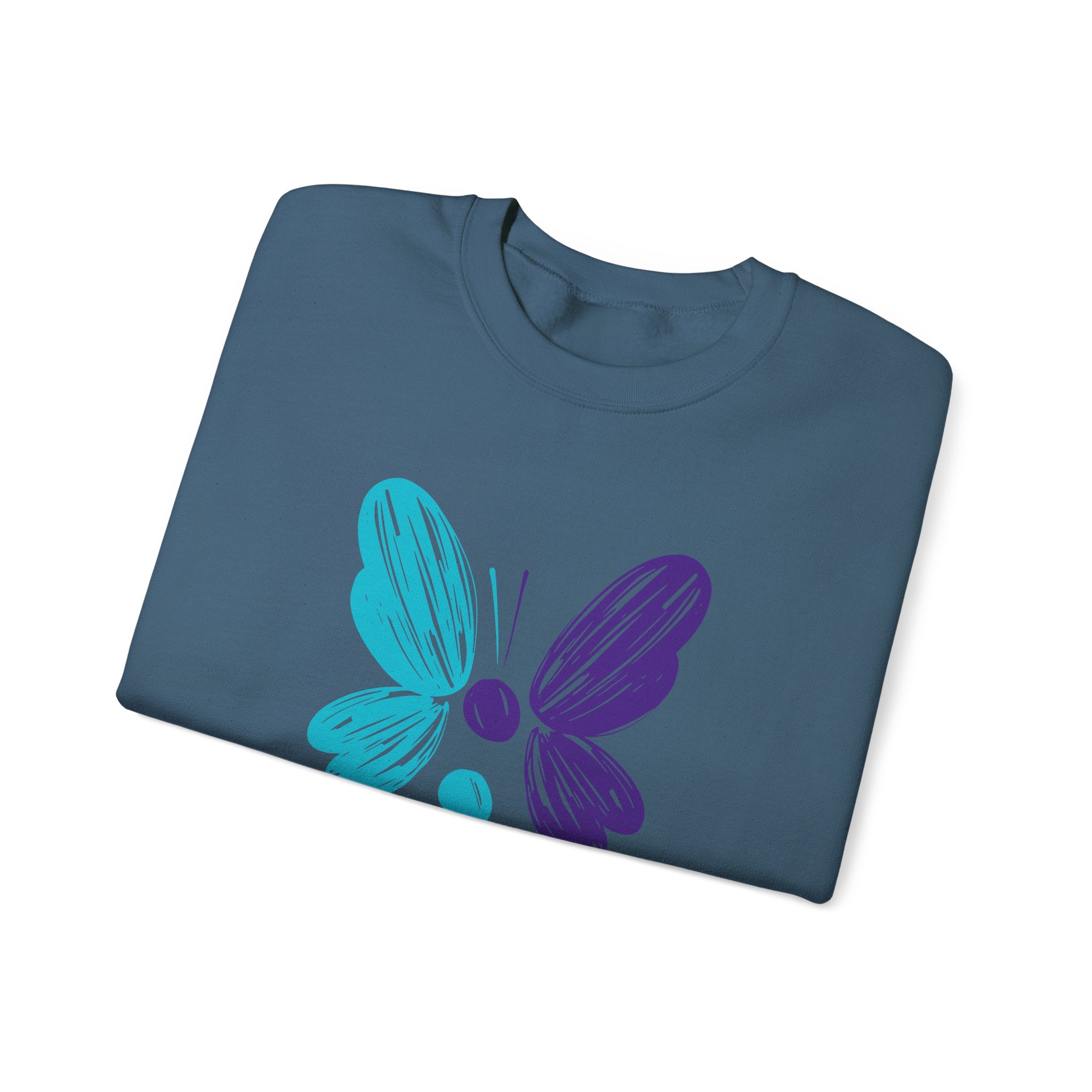 Butterfly Hero Suicide Prevention Crewneck Sweatshirt