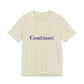 Continue Jersey Tee