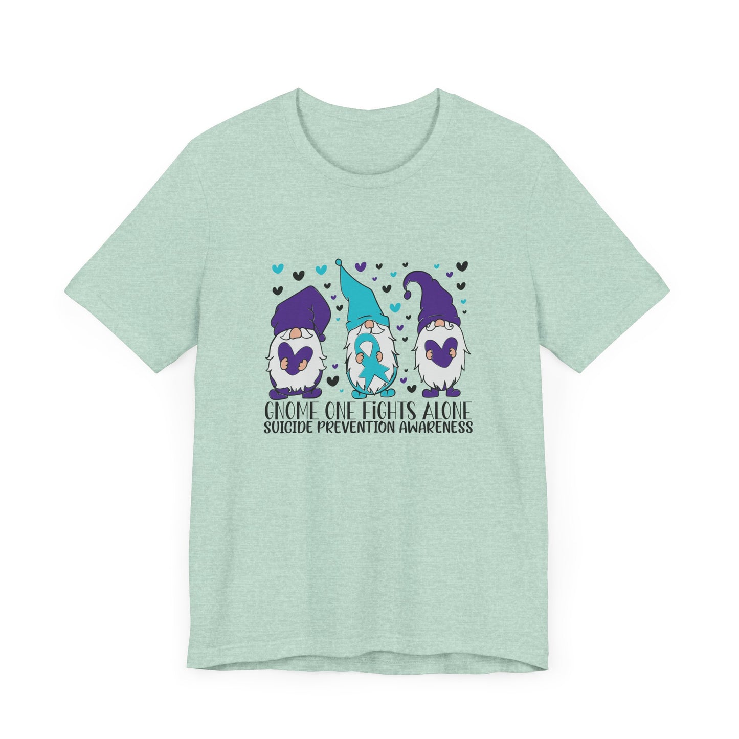 Gnome One Fights Alone Jersey Tee
