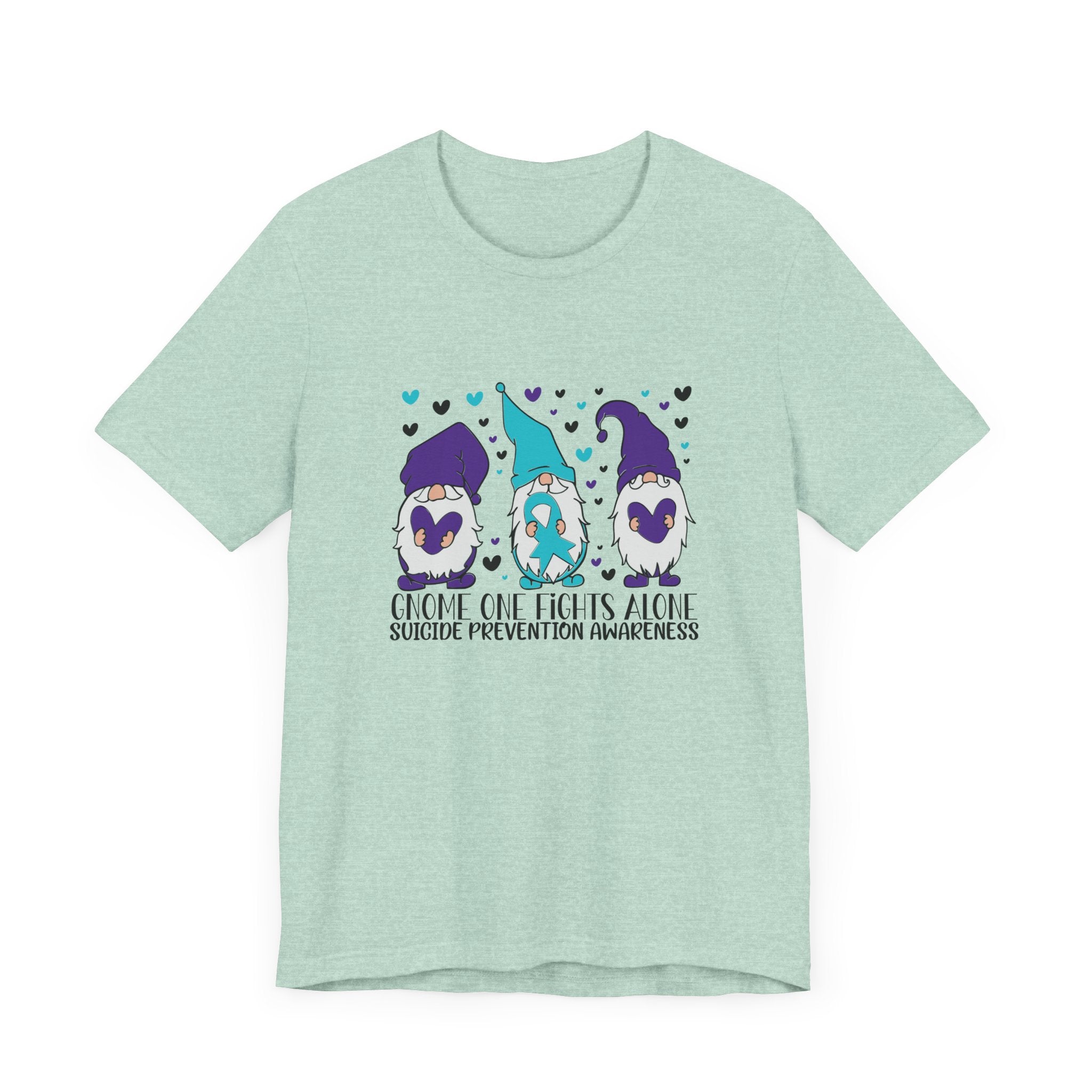 Gnome One Fights Alone Jersey Tee