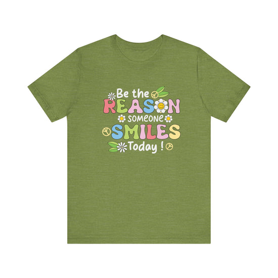 Be The Reason Someone Smiles Today Jersey Tee