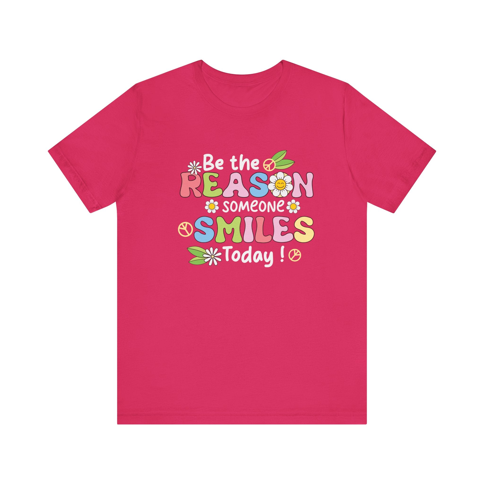 Be The Reason Someone Smiles Today Jersey Tee