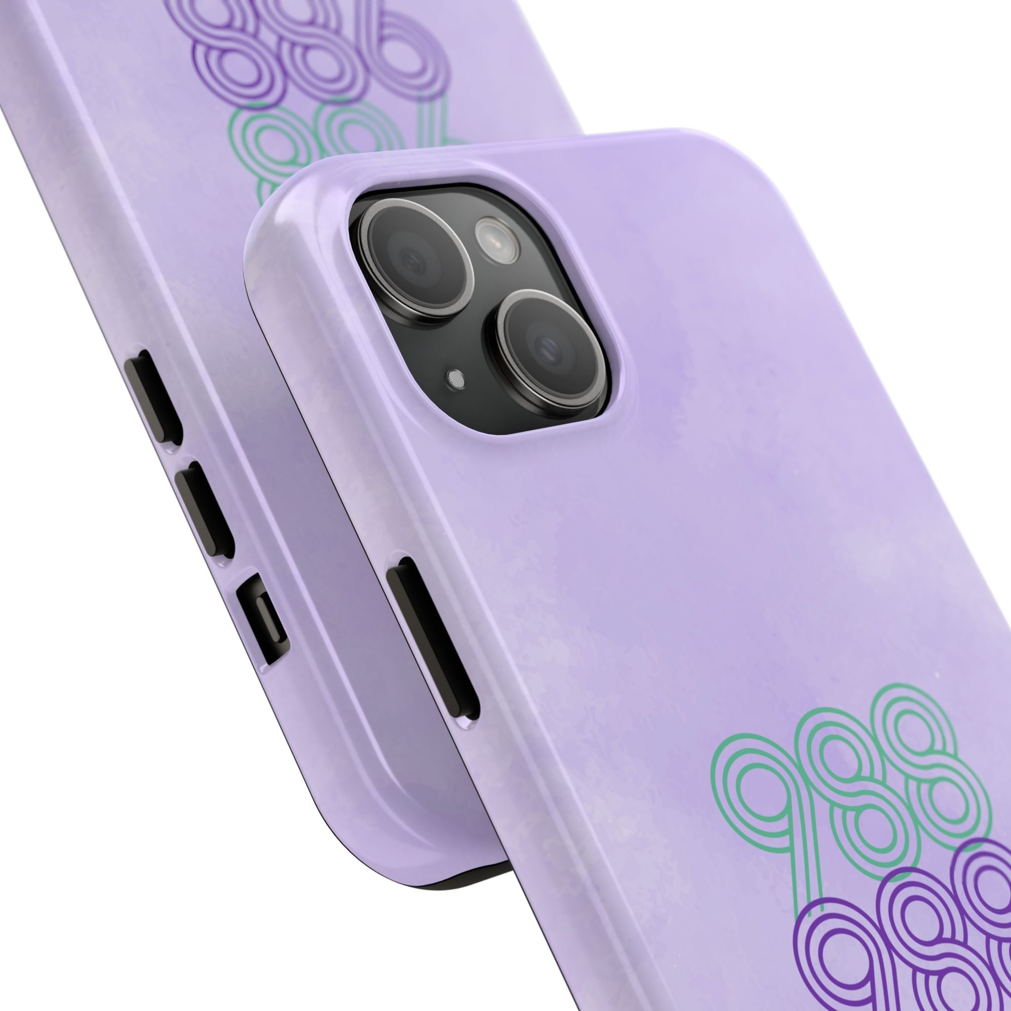 988 Light Purple Suicide Awareness Phone Case