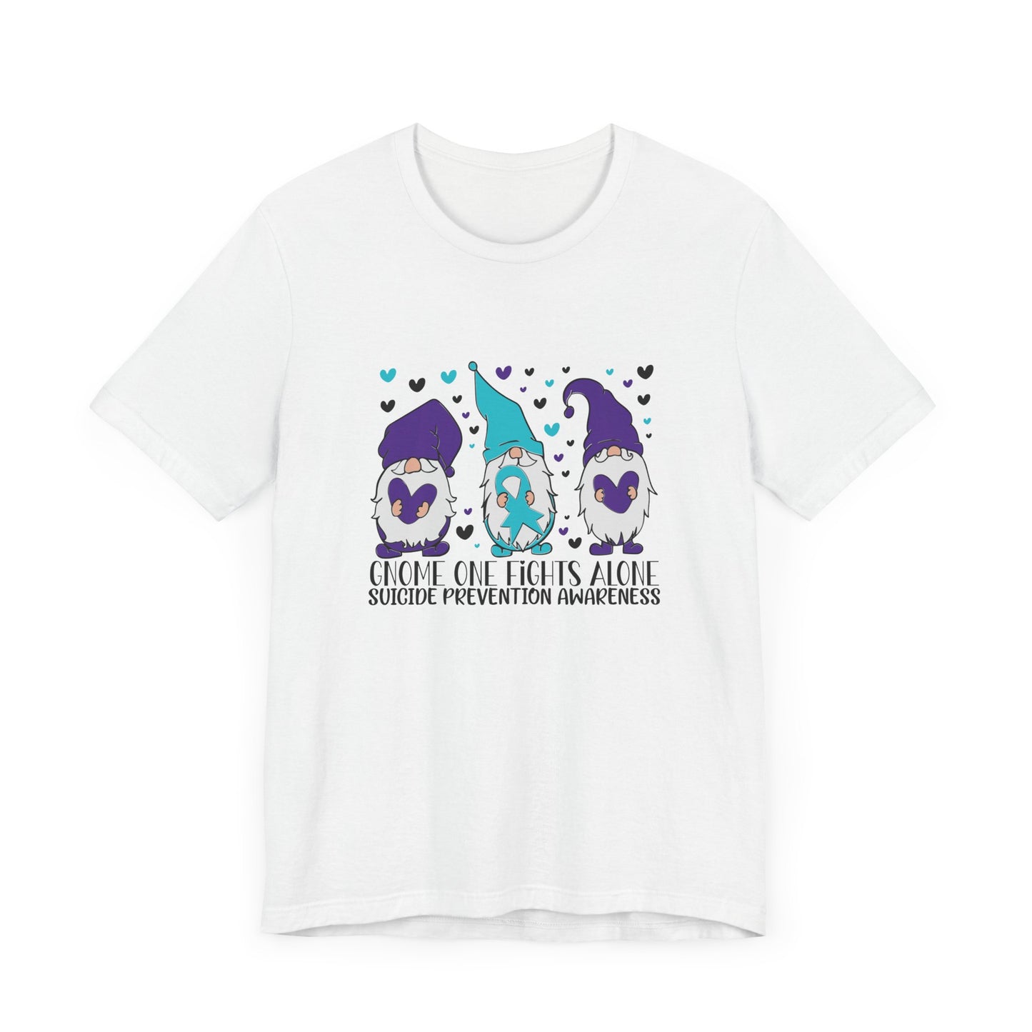 Gnome One Fights Alone Jersey Tee