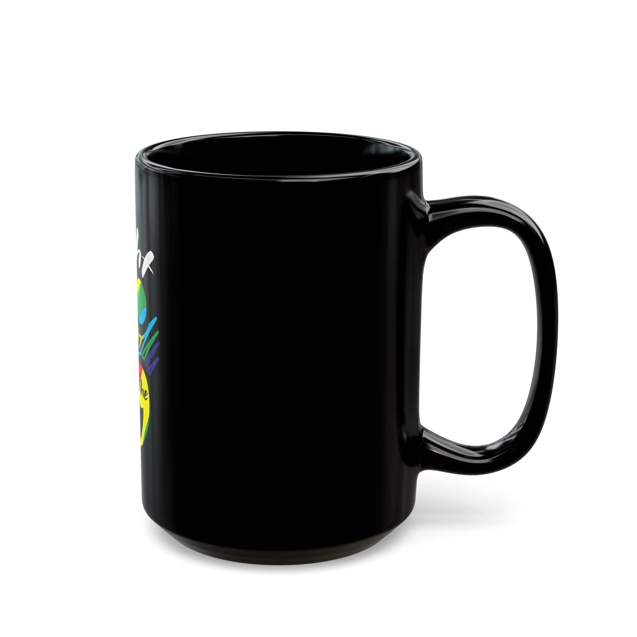 Fight the Stigma - Suicide Prevention Awareness Black Mug