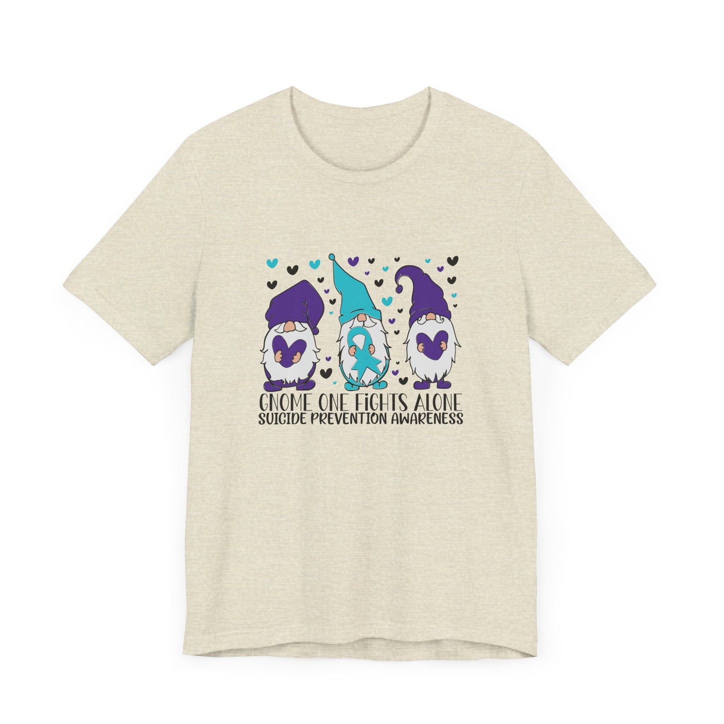 Gnome One Fights Alone Jersey Tee