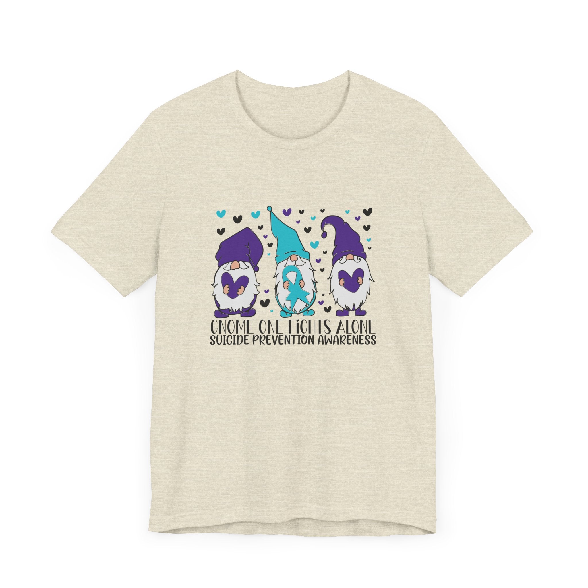 Gnome One Fights Alone Jersey Tee