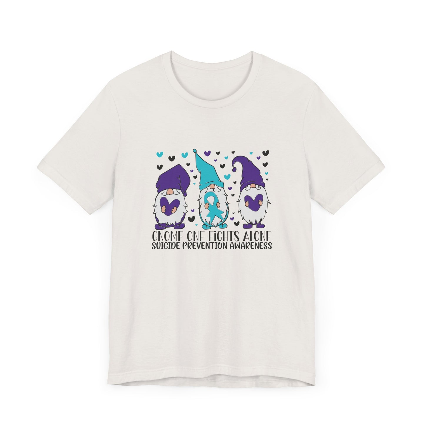 Gnome One Fights Alone Jersey Tee