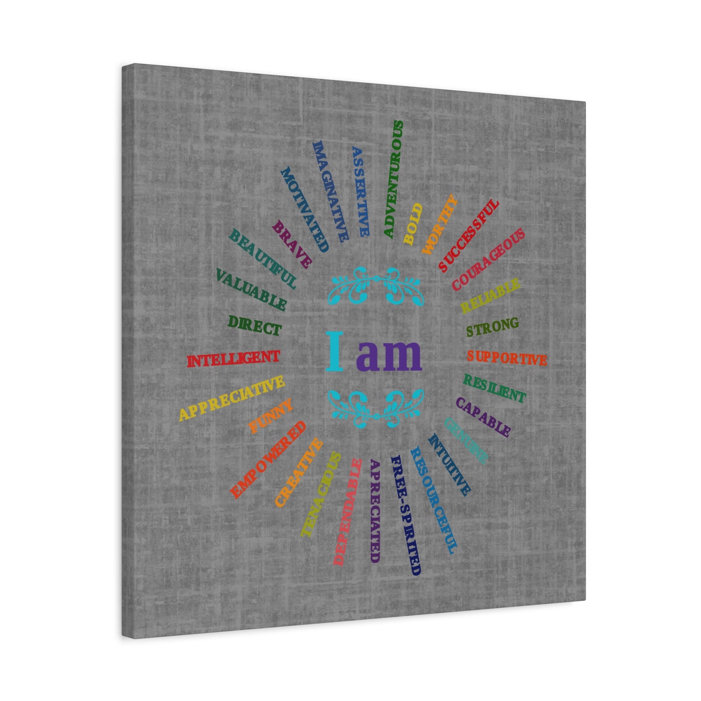 I AM - Empowering Suicide Prevention Awareness Canvas