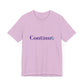 Continue Jersey Tee