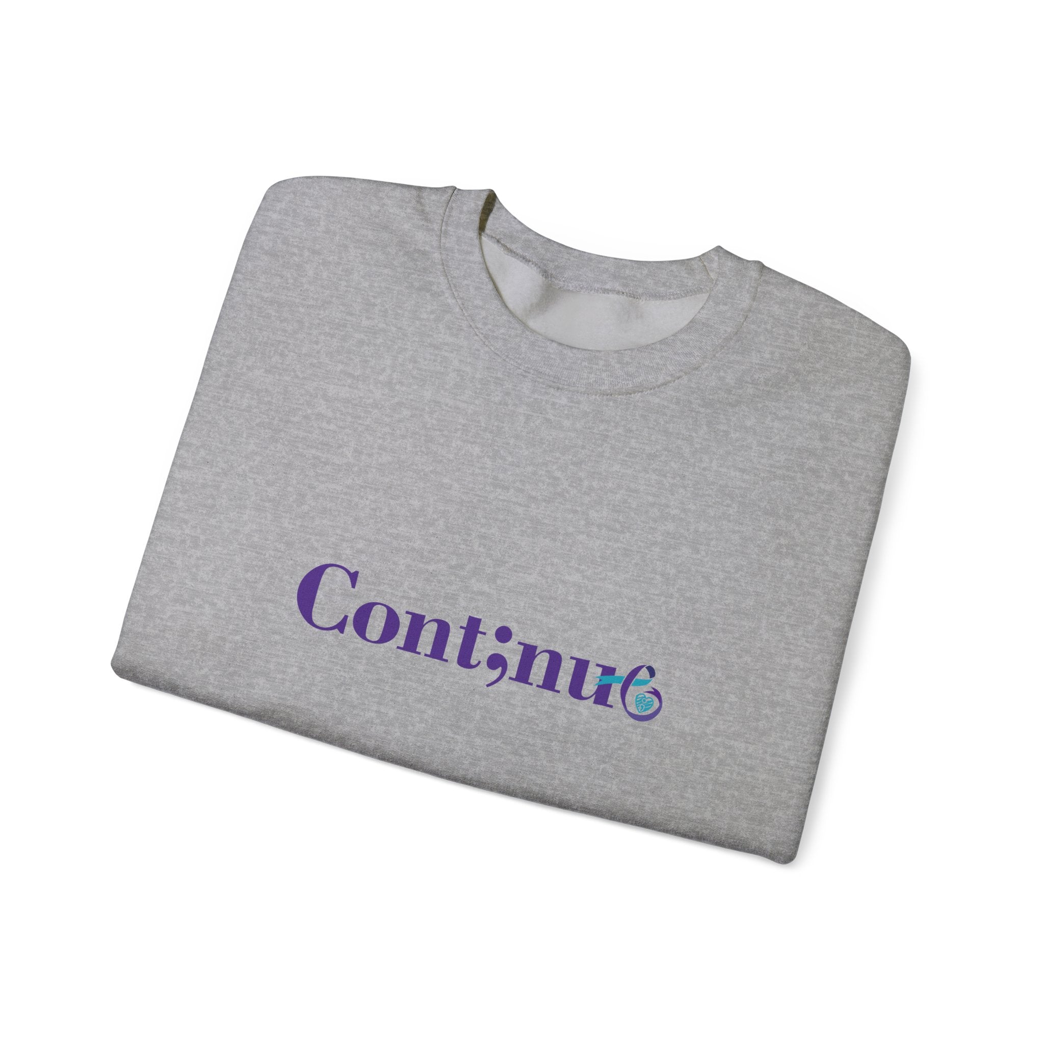Continue Suicide Prevention Crewneck Sweatshirt