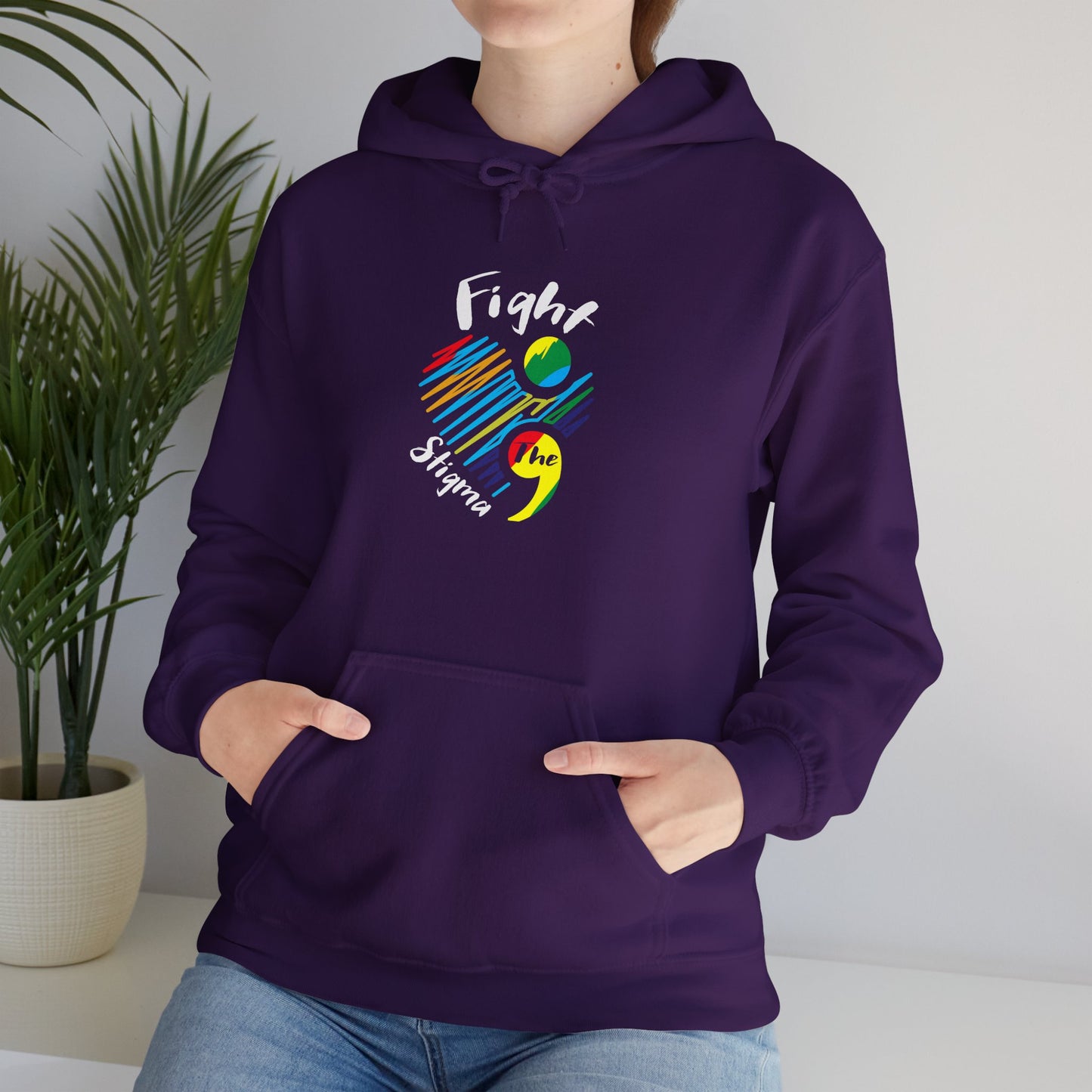 Fight The Stigma Hooded Sweatshirt