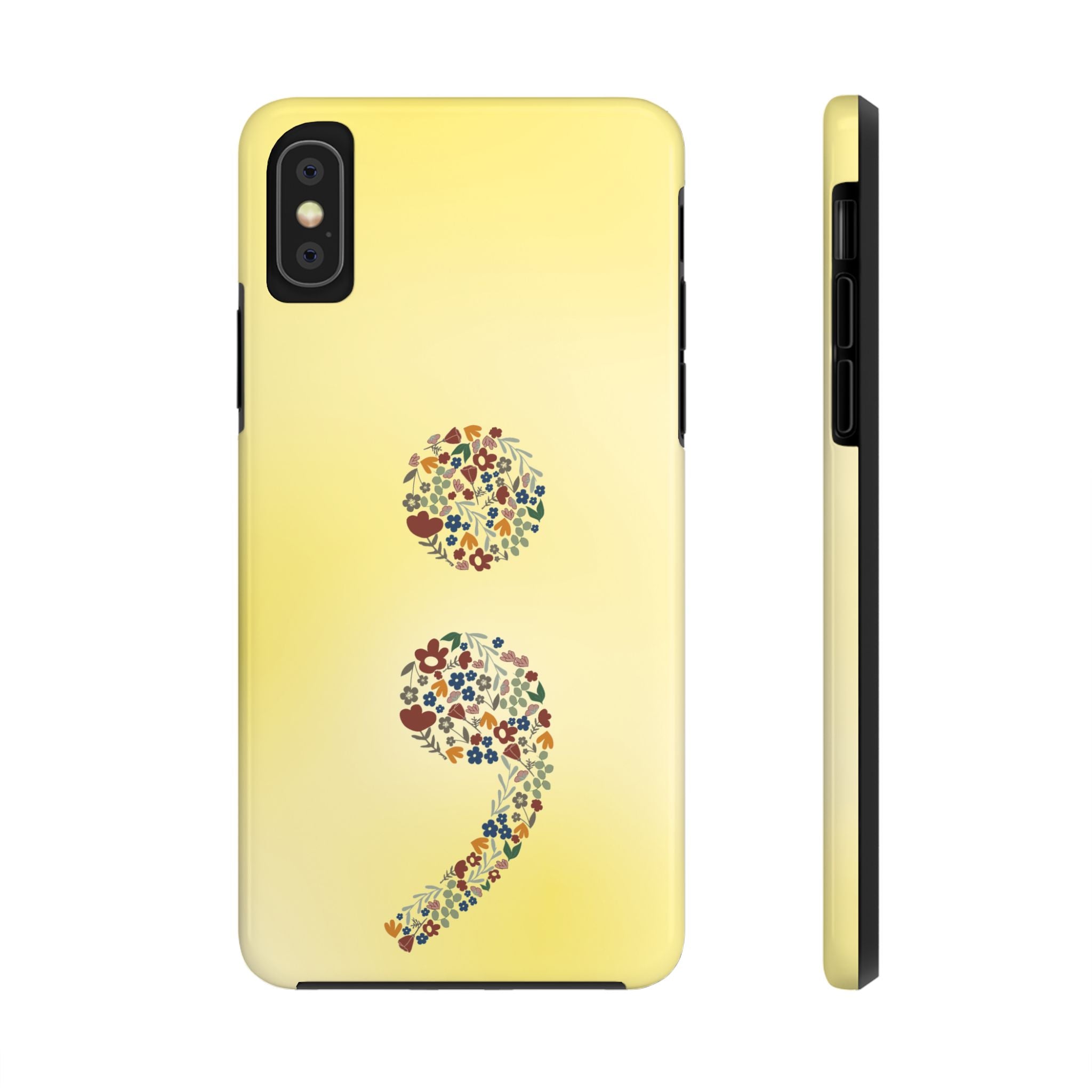 Light Yellow Suicide Awareness Phone Cases