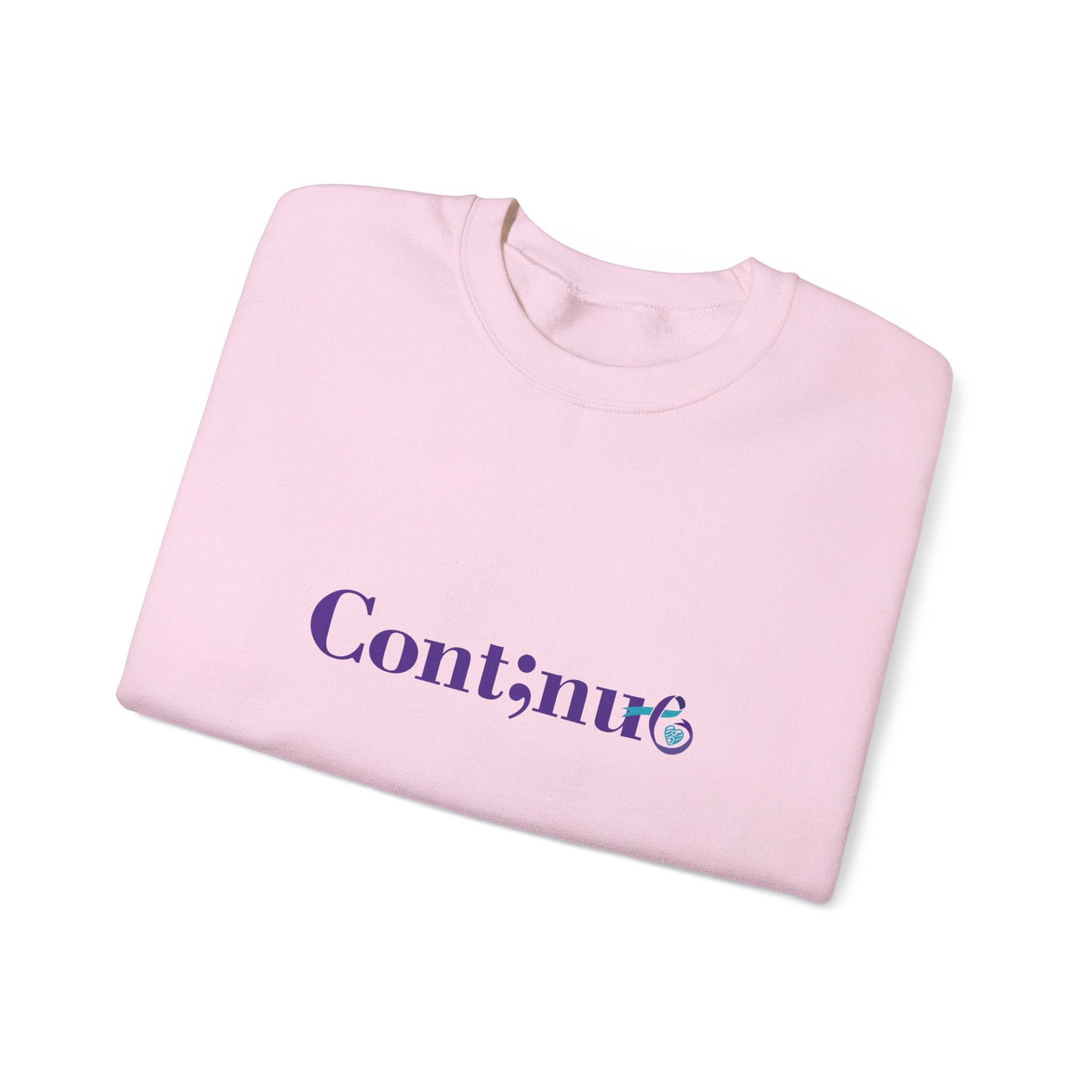 Continue Suicide Prevention Crewneck Sweatshirt