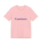 Continue Jersey Tee