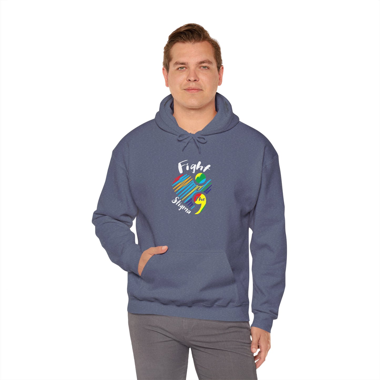 Fight The Stigma Hooded Sweatshirt