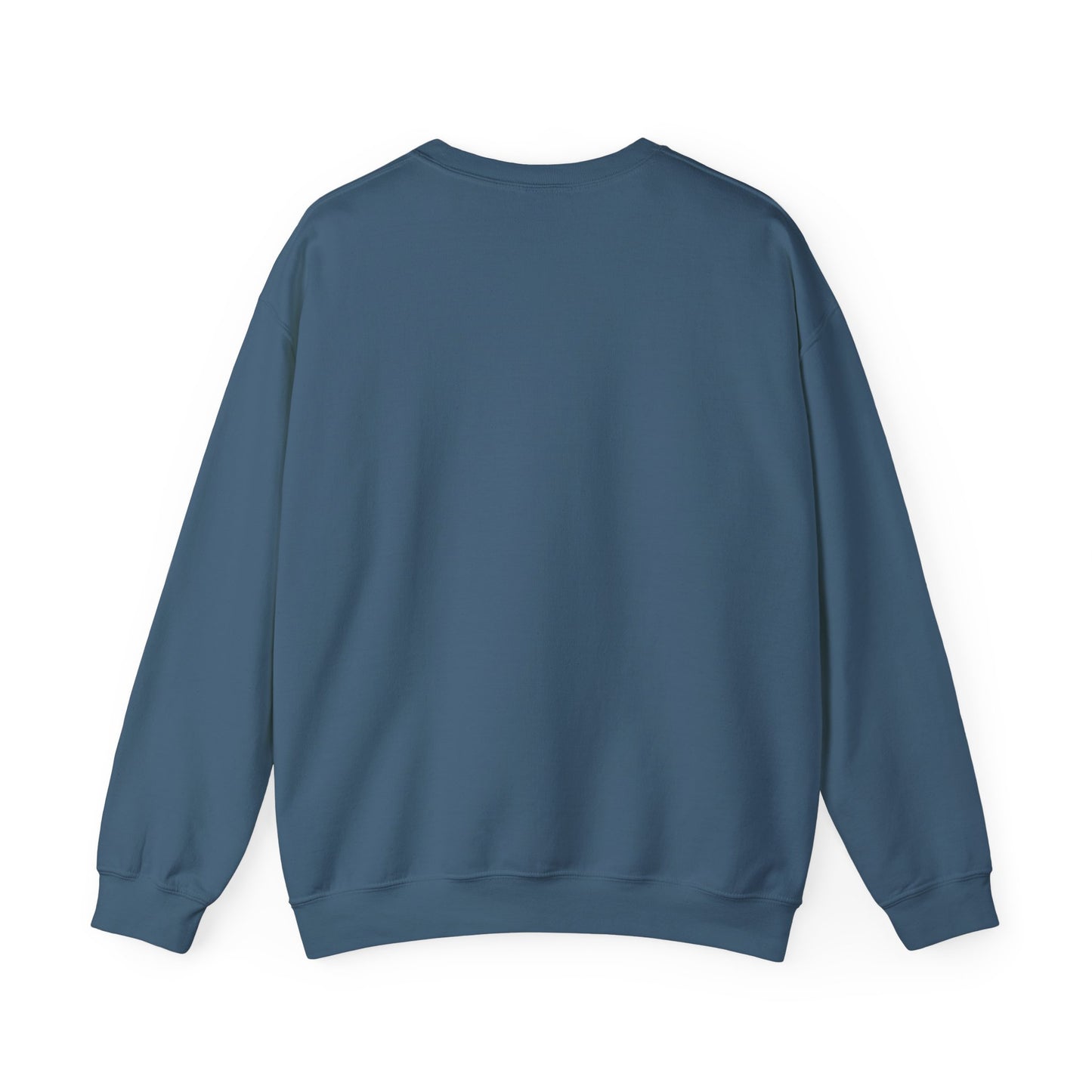 Crewneck sweatshirt designed for suicide prevention awareness, promoting mental health and support.