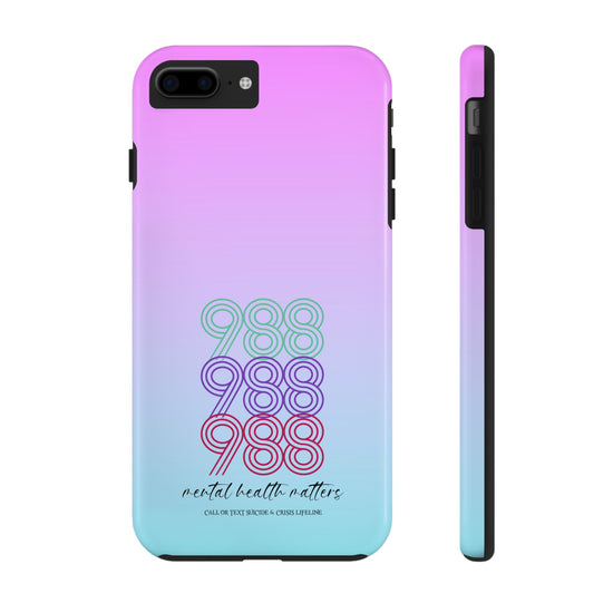 988 Ombre Suicide Awareness Phone Case