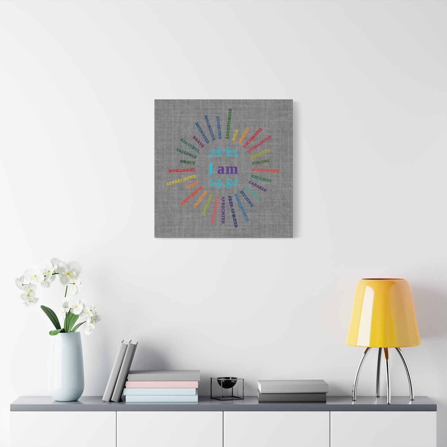 I AM - Empowering Suicide Prevention Awareness Canvas