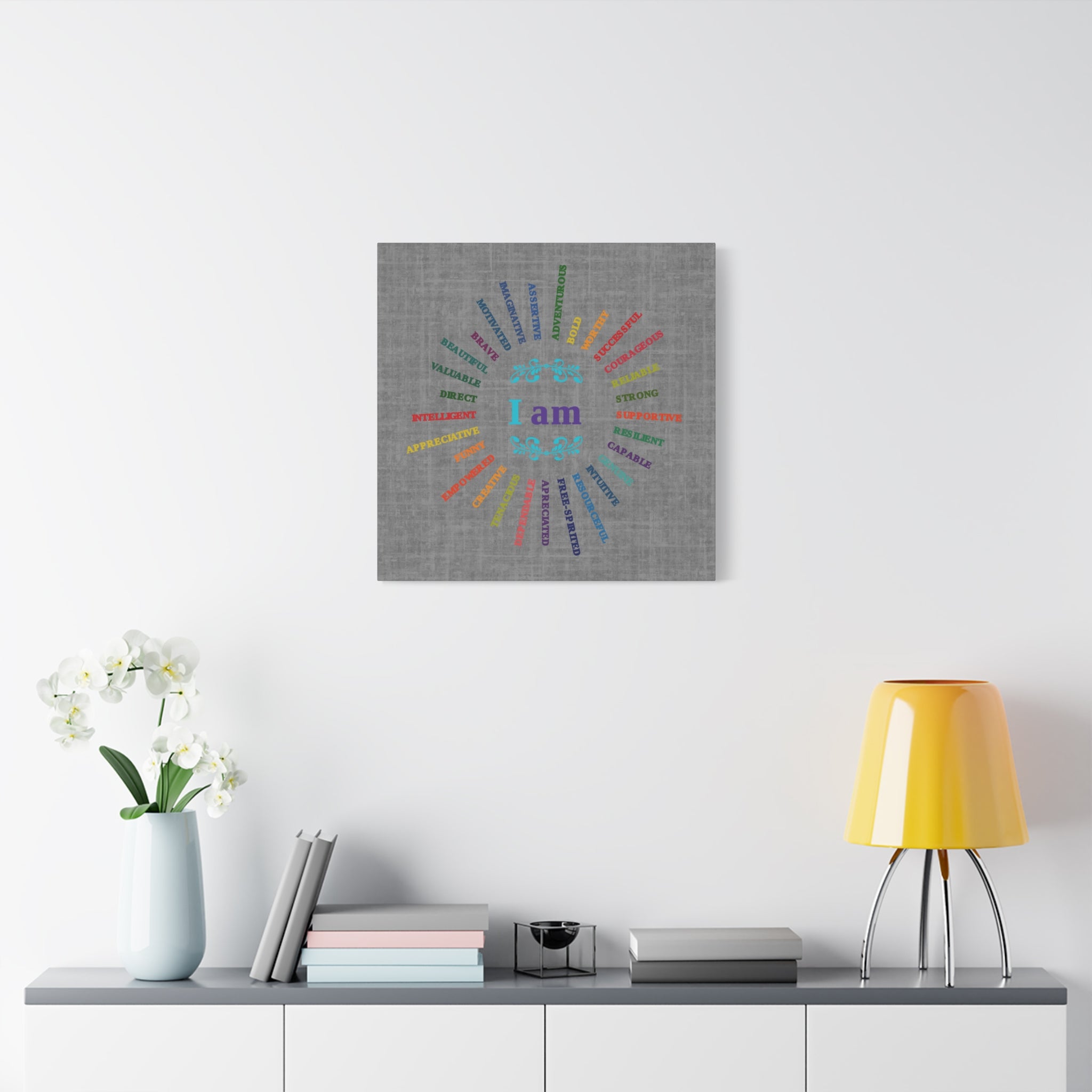 I AM - Empowering Suicide Prevention Awareness Canvas