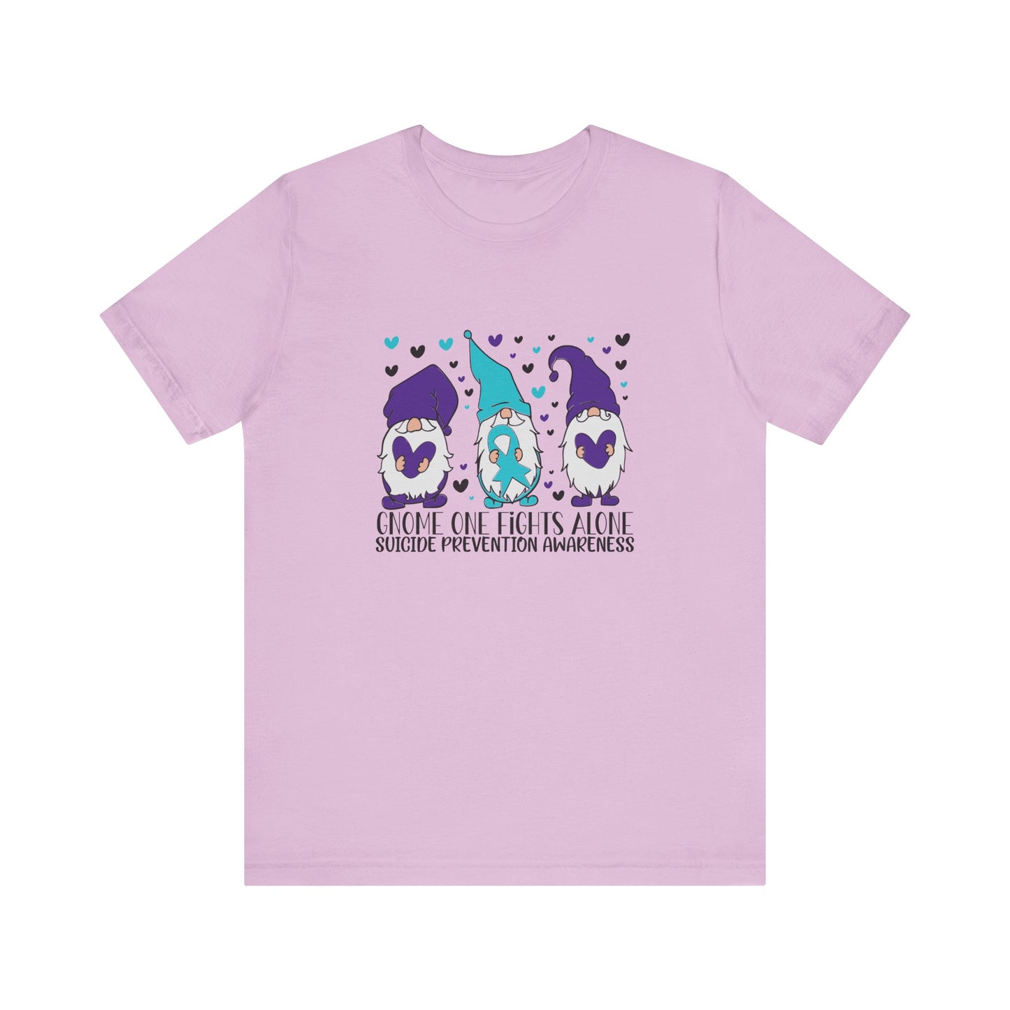 Gnome One Fights Alone Jersey Tee