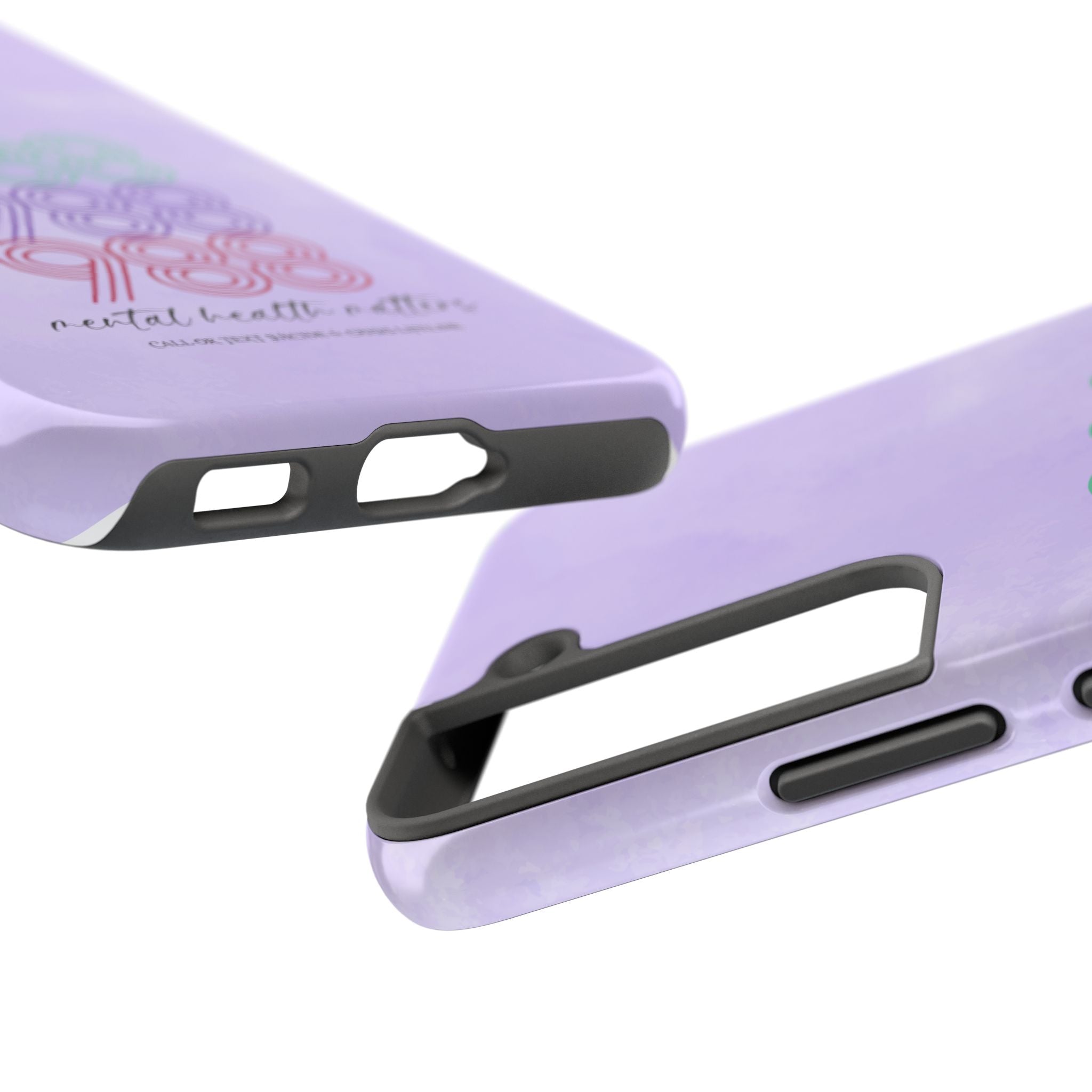 988 Light Purple Suicide Awareness Phone Case