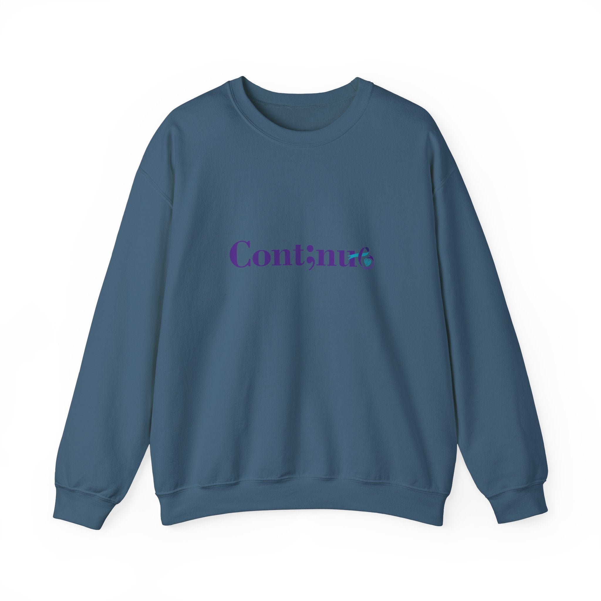 Continue Suicide Prevention Crewneck Sweatshirt