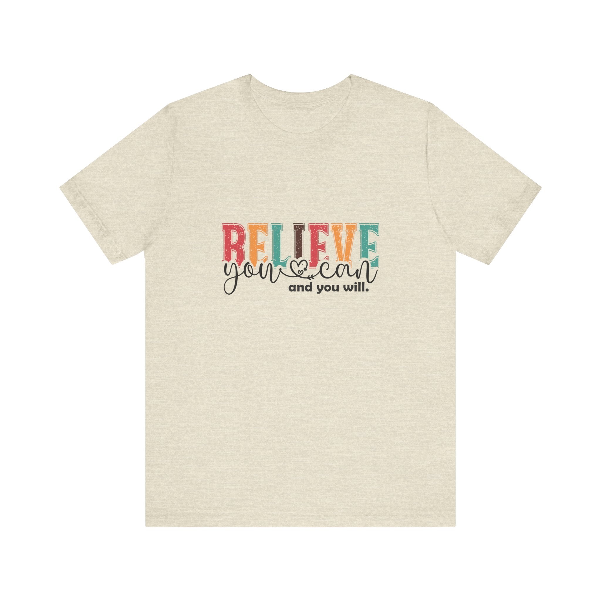 Believe In Yourself Jersey Tee