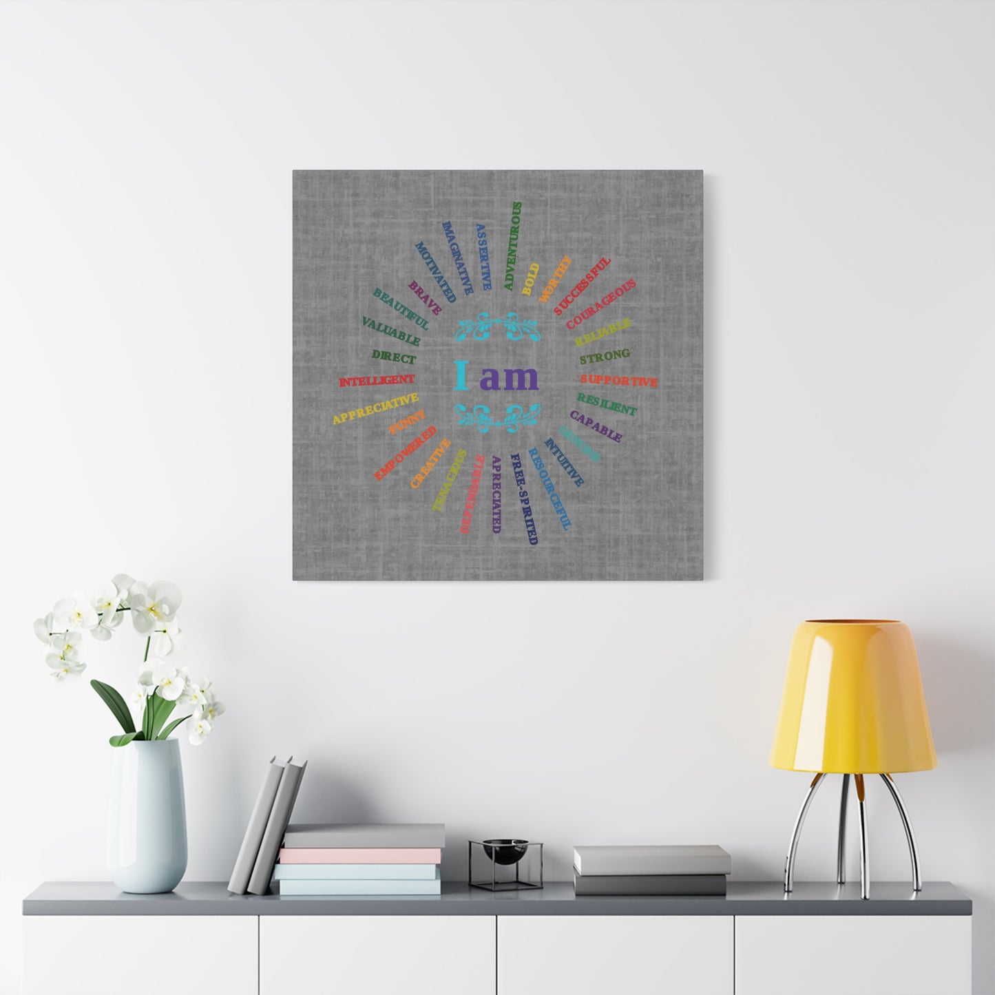 I AM - Empowering Suicide Prevention Awareness Canvas