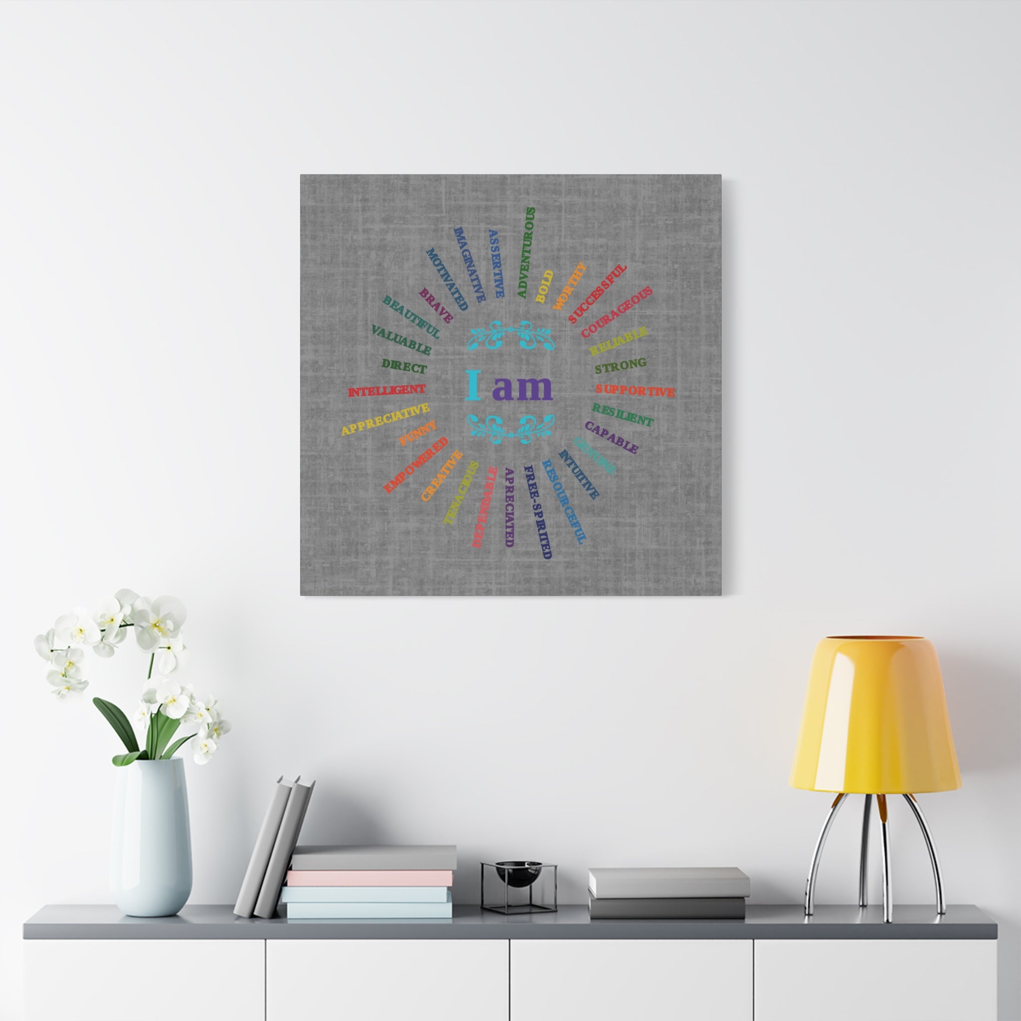 I AM - Empowering Suicide Prevention Awareness Canvas