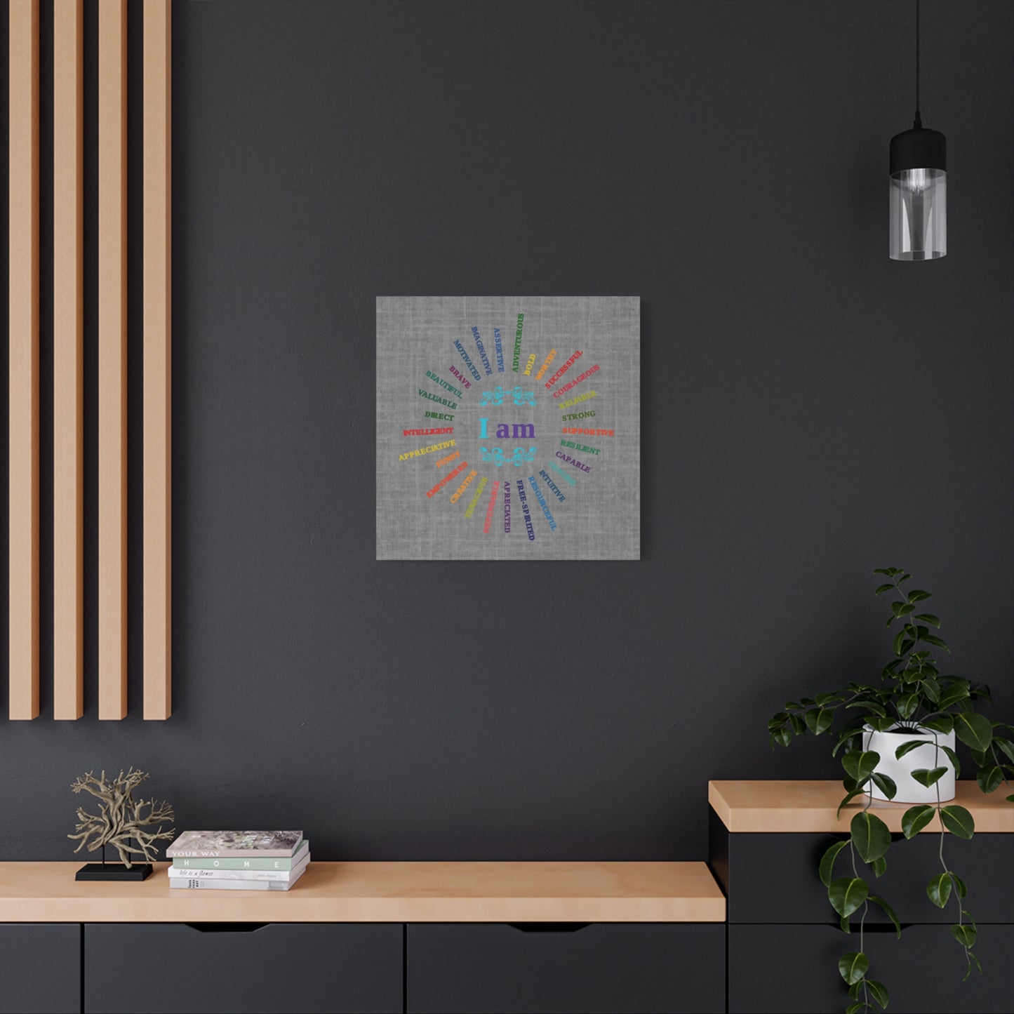 I AM - Empowering Suicide Prevention Awareness Canvas