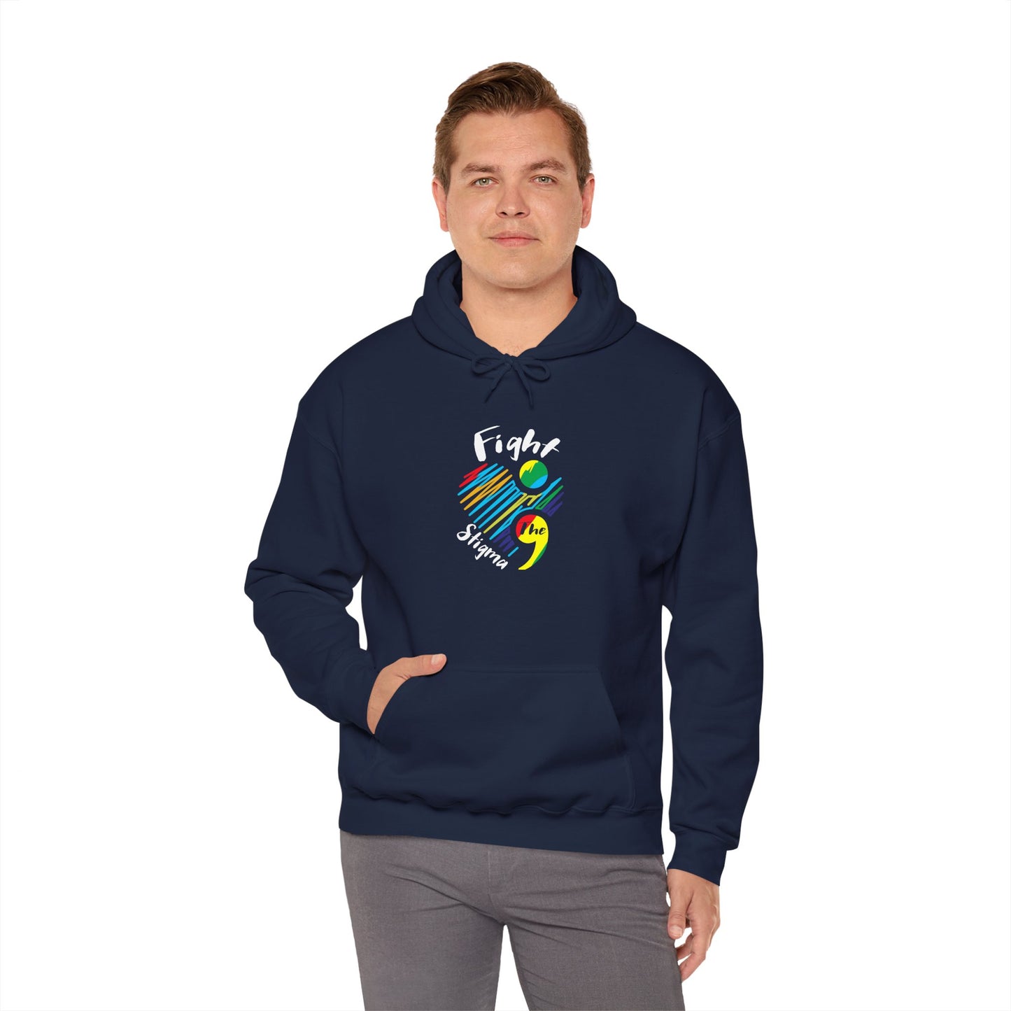 Fight The Stigma Hooded Sweatshirt