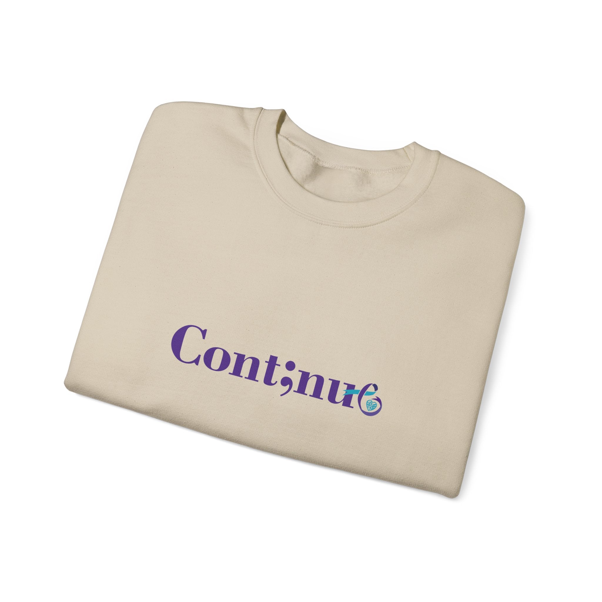 Continue Suicide Prevention Crewneck Sweatshirt